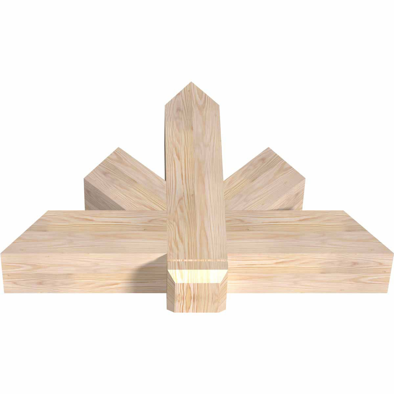 16/12 Pitch Kennewick Smooth Timber Gable Bracket GBW036X24X0606KEN00SDF