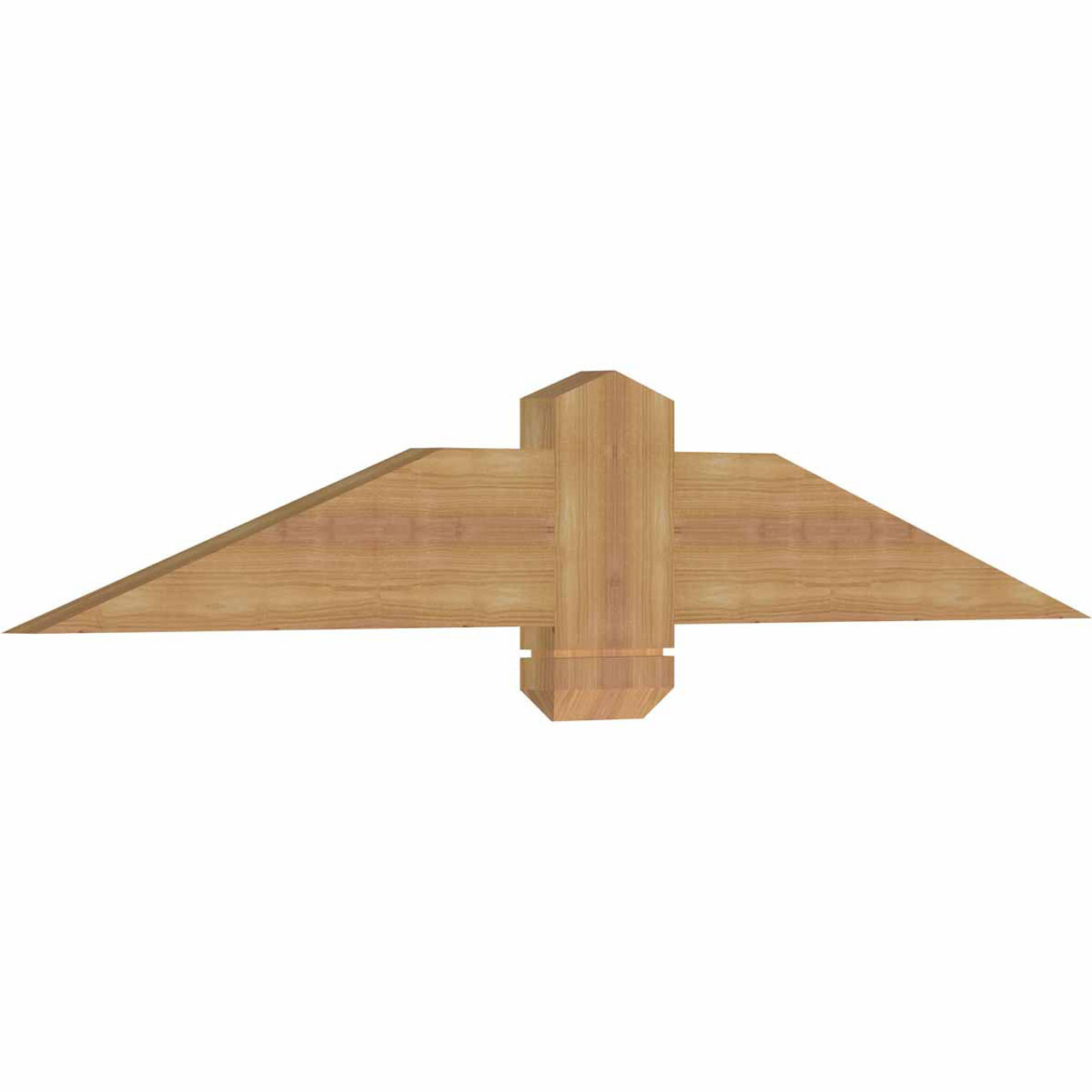 4/12 Pitch Eugene Smooth Timber Gable Bracket GBW048X08X0206EUG00SWR