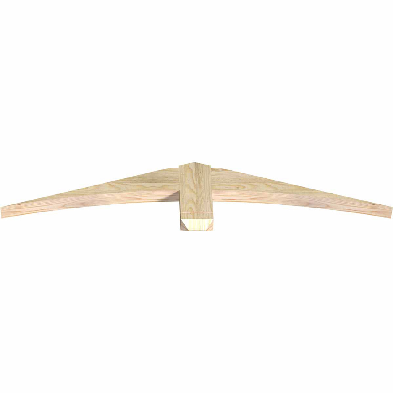 4/12 Pitch Bellingham Rough Sawn Timber Gable Bracket GBW048X08X0204BEL00RDF