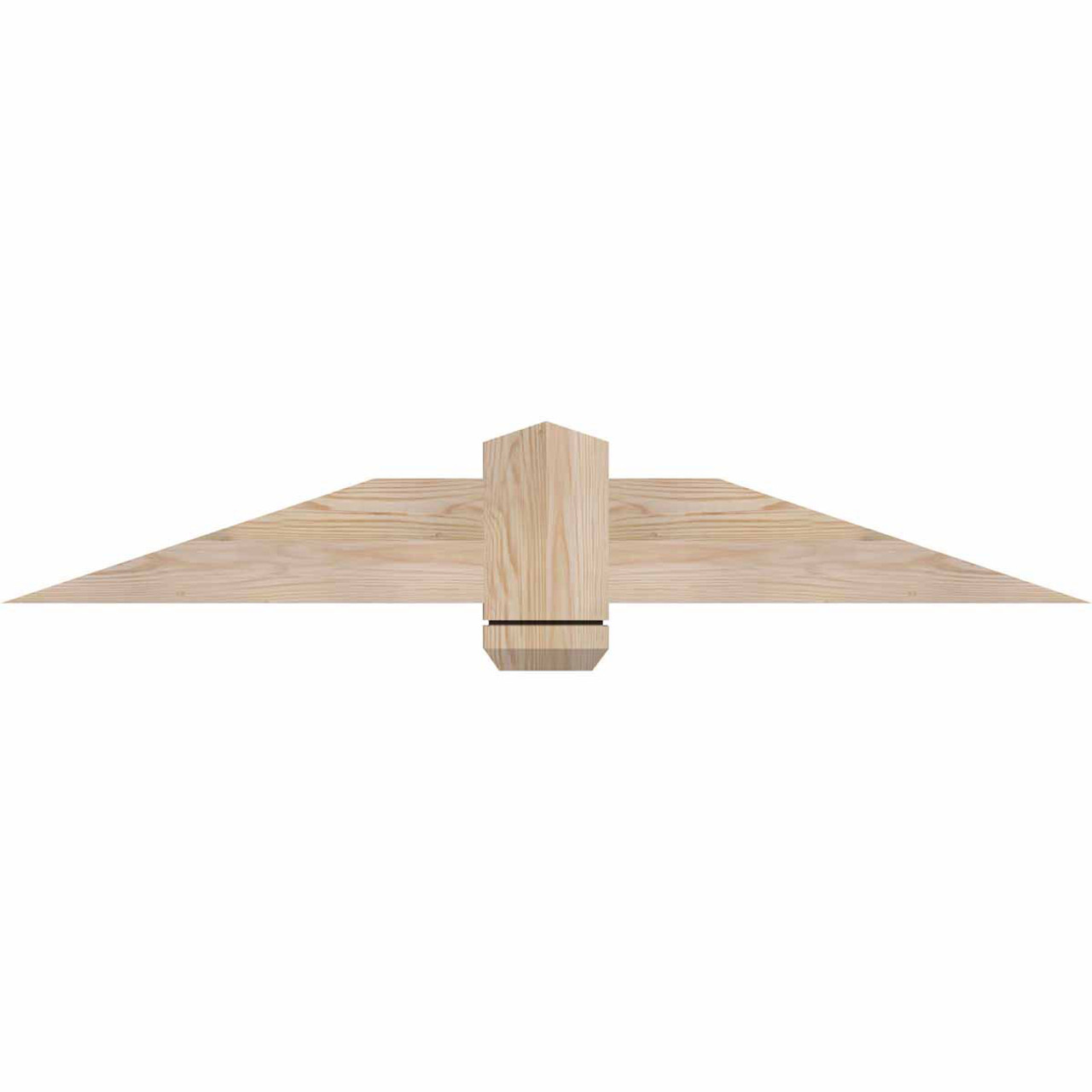 4/12 Pitch Eugene Smooth Timber Gable Bracket GBW048X08X0206EUG00SDF