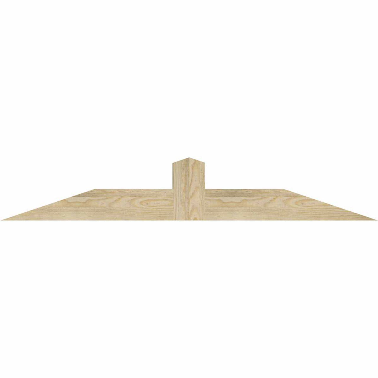 4/12 Pitch Portland Rough Sawn Timber Gable Bracket GBW048X08X0404POR00RDF