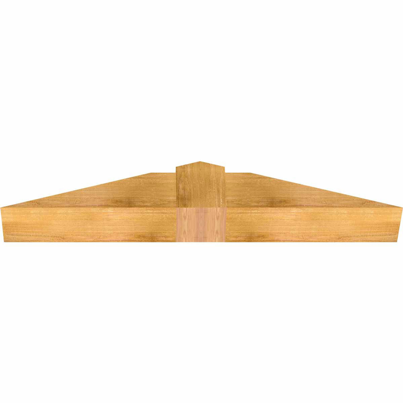 4/12 Pitch Portland Rough Sawn Timber Gable Bracket GBW048X08X0606POR00RWR