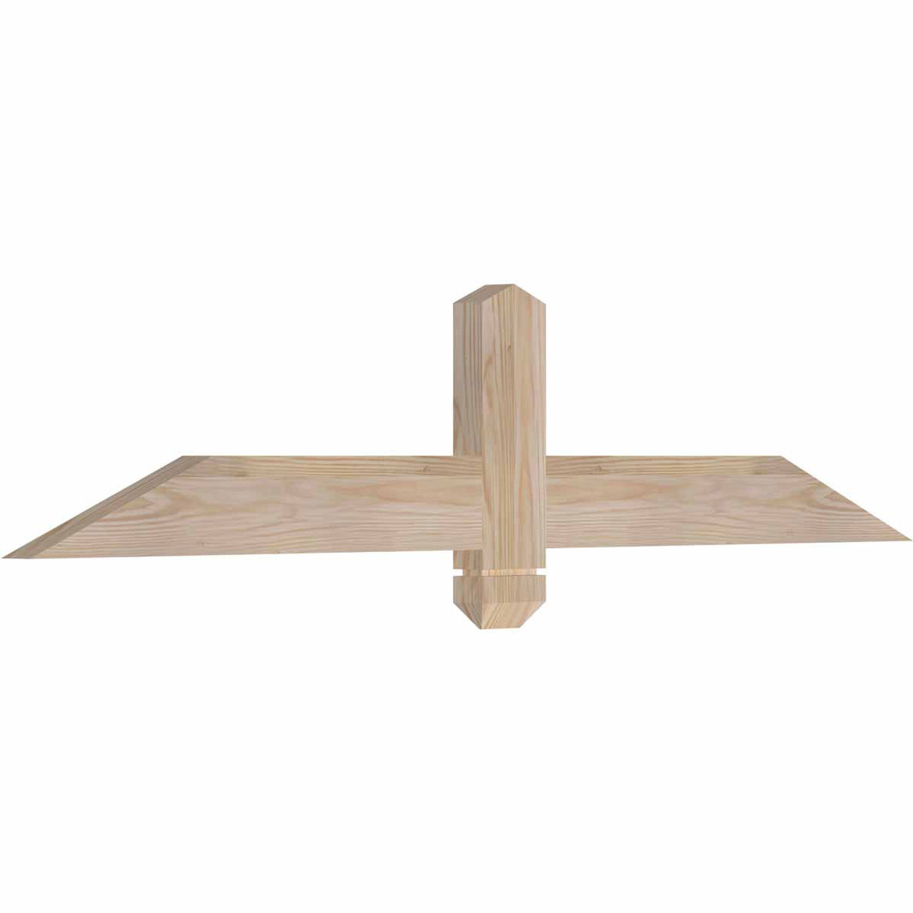 5/12 Pitch Eugene Smooth Timber Gable Bracket GBW048X10X0204EUG00SDF