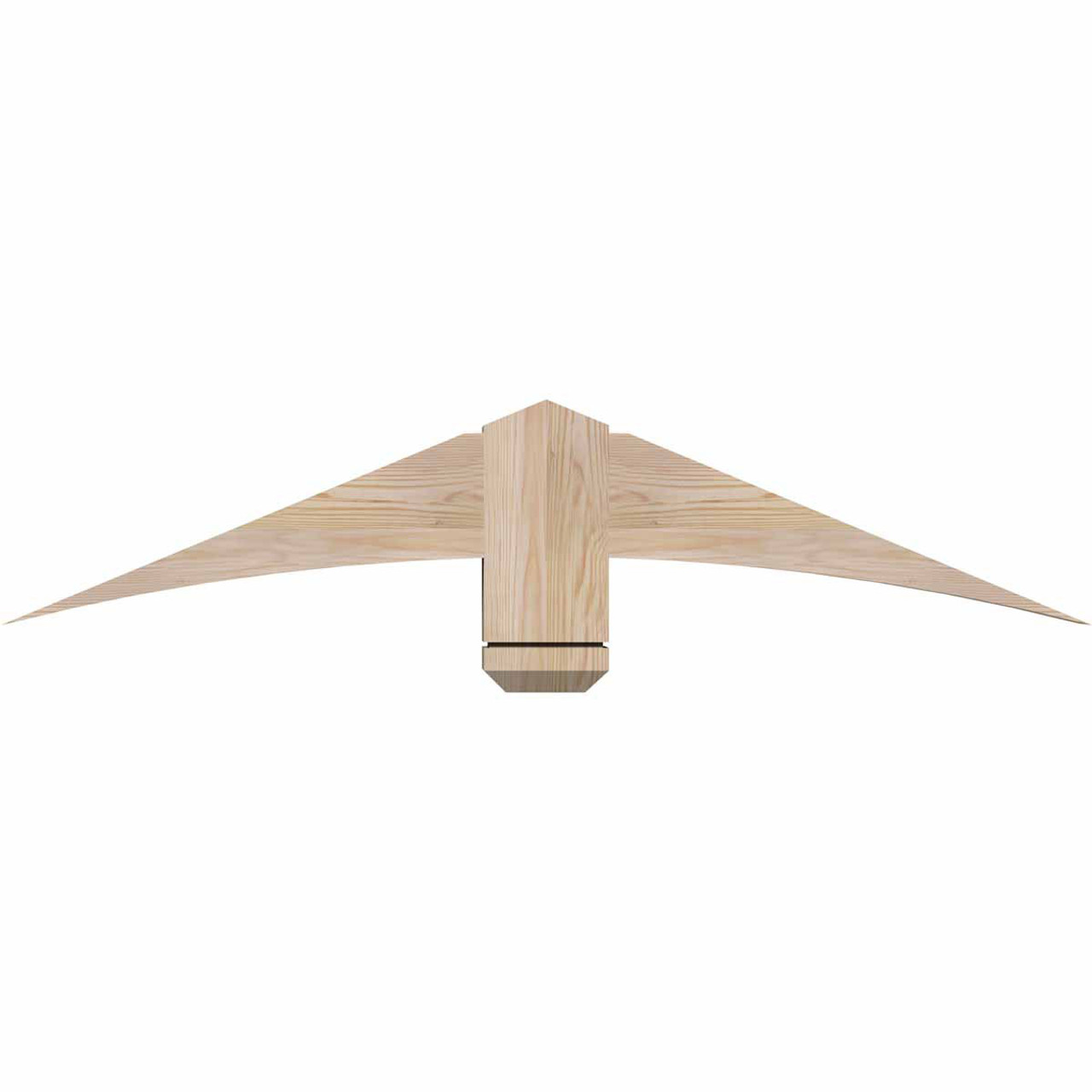 5/12 Pitch Bellingham Smooth Timber Gable Bracket GBW048X10X0406BEL00SDF