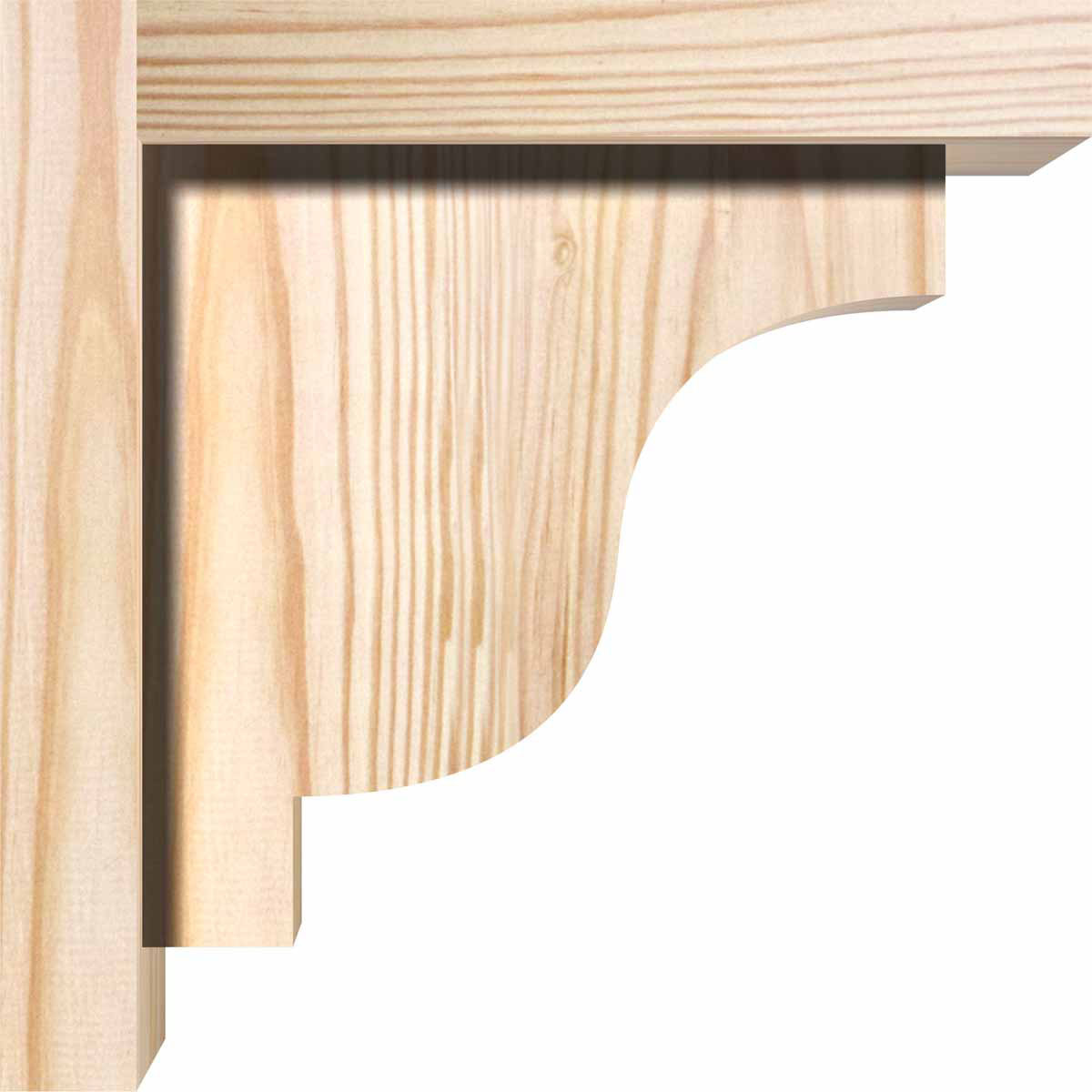 Ekena Millwork - COR06X08X08NEW01SDF