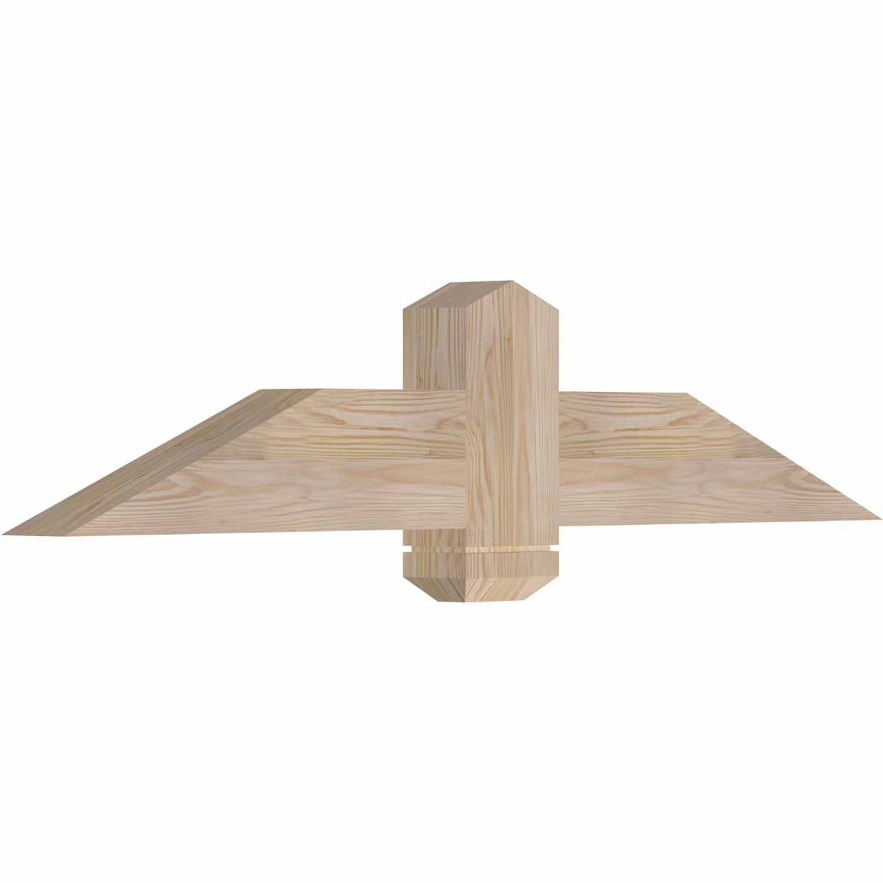 5/12 Pitch Eugene Smooth Timber Gable Bracket GBW048X10X0406EUG00SDF