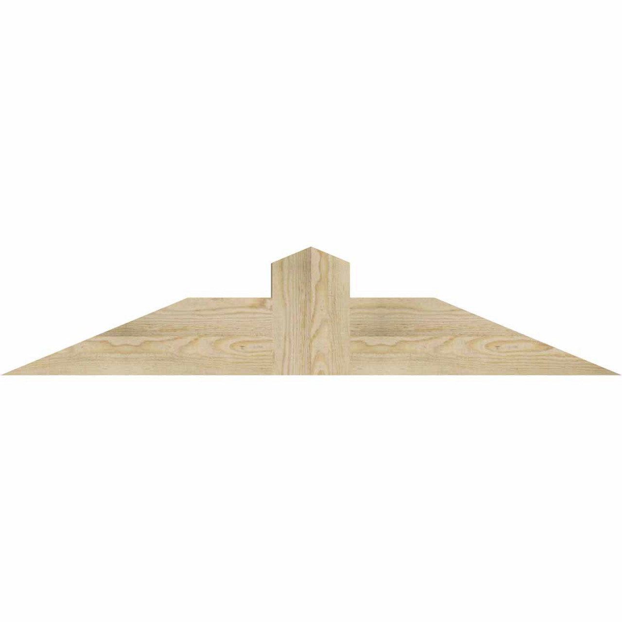 5/12 Pitch Portland Rough Sawn Timber Gable Bracket GBW048X10X0406POR00RDF