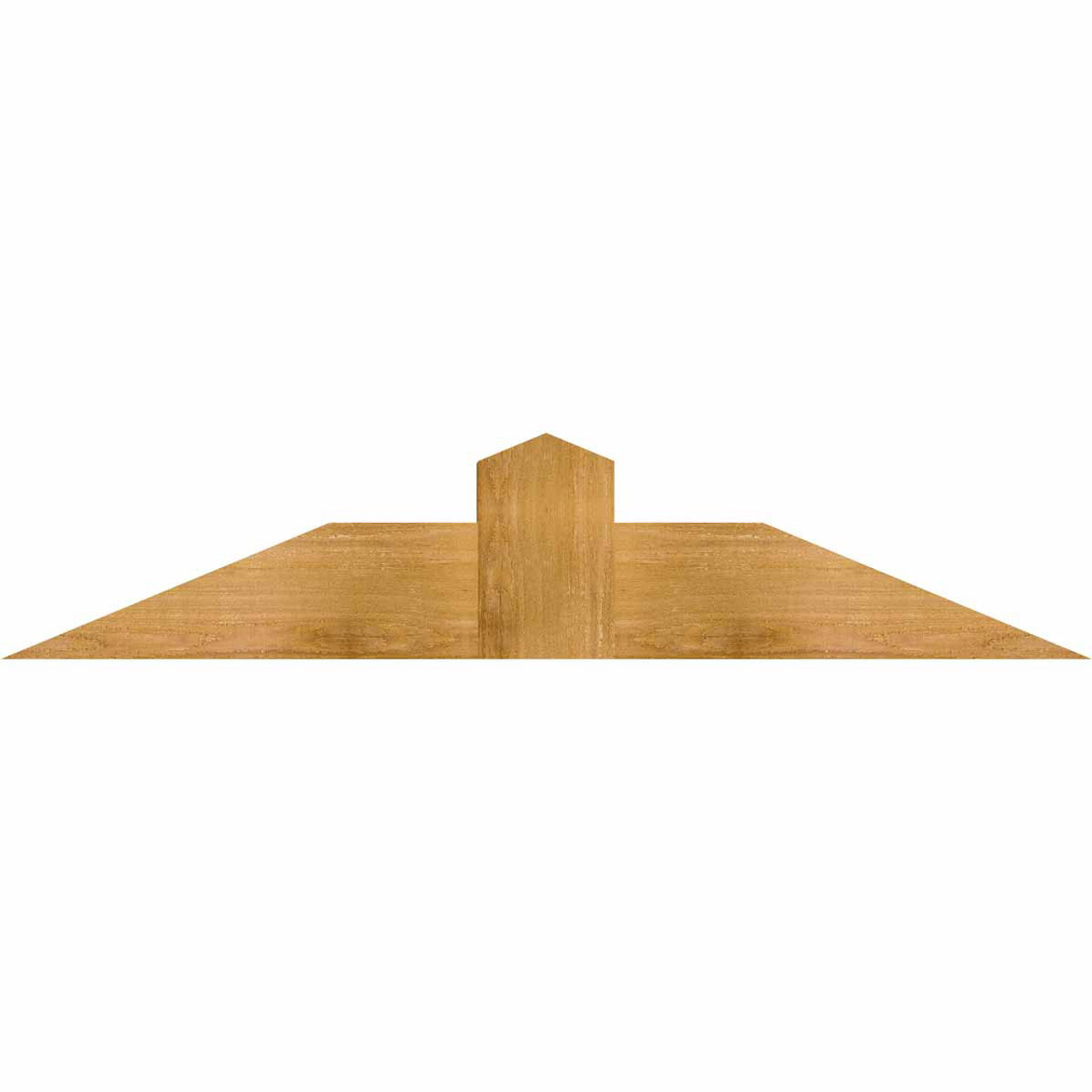 5/12 Pitch Portland Rough Sawn Timber Gable Bracket GBW048X10X0606POR00RWR