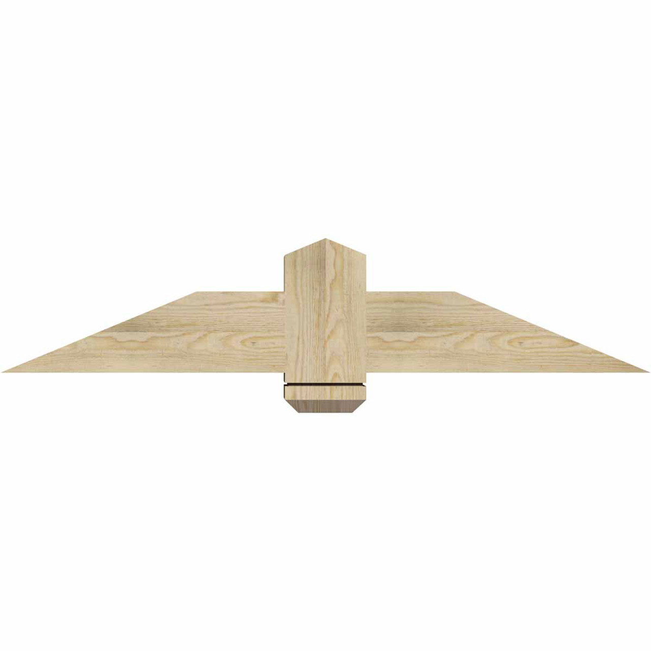 5/12 Pitch Eugene Rough Sawn Timber Gable Bracket GBW048X10X0606EUG00RDF