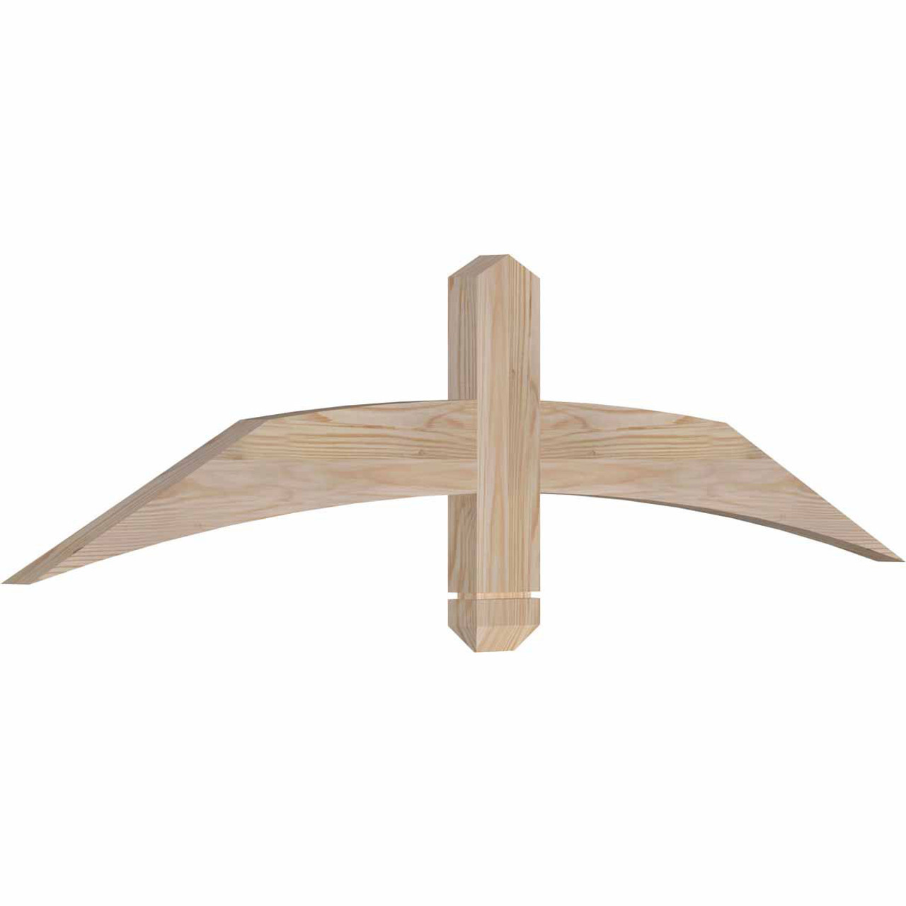 6/12 Pitch Bellingham Smooth Timber Gable Bracket GBW048X12X0204BEL00SDF