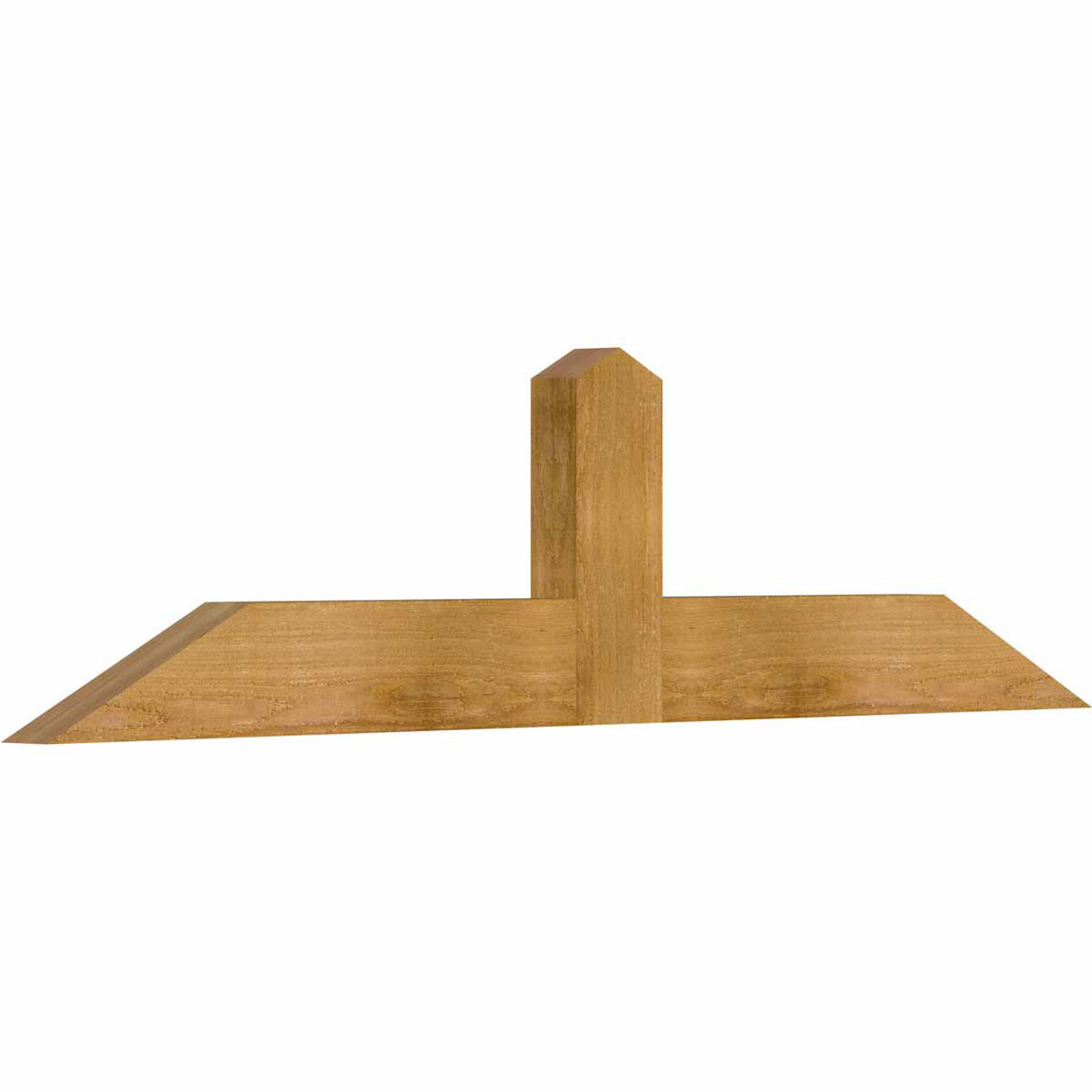 6/12 Pitch Portland Rough Sawn Timber Gable Bracket GBW048X12X0204POR00RWR