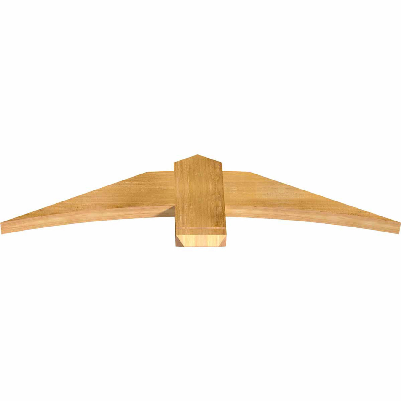 6/12 Pitch Bellingham Rough Sawn Timber Gable Bracket GBW048X12X0206BEL00RWR