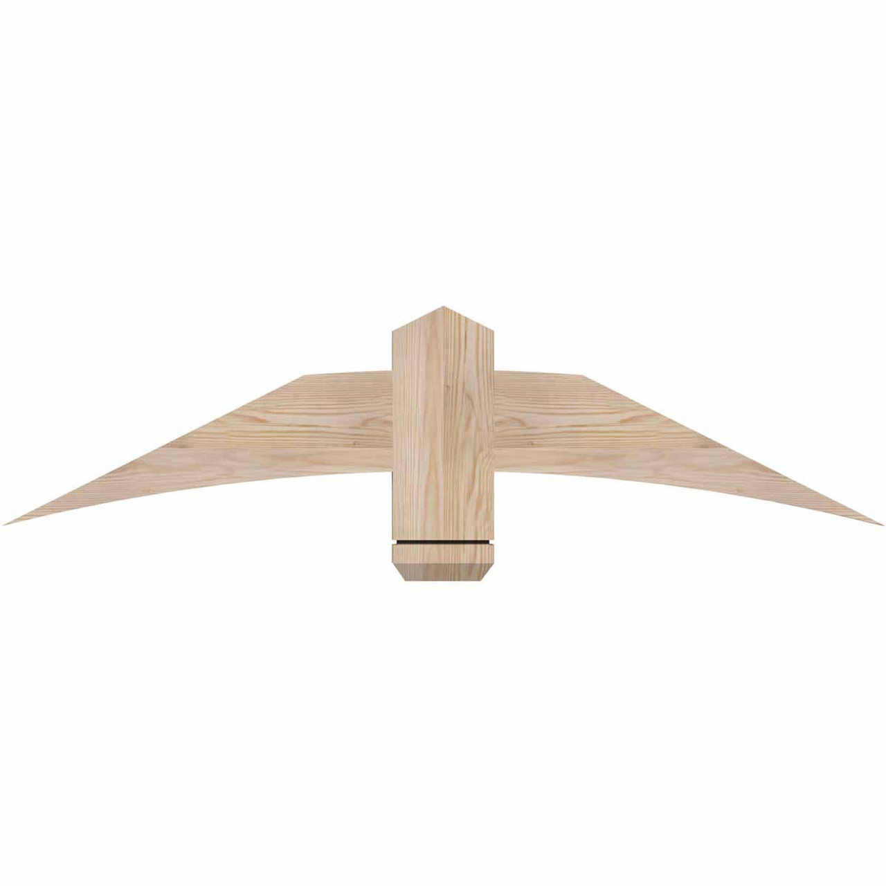 6/12 Pitch Bellingham Smooth Timber Gable Bracket GBW048X12X0206BEL00SDF