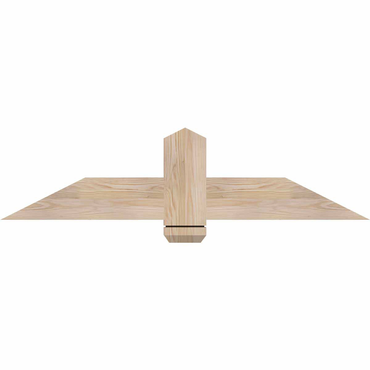 6/12 Pitch Eugene Smooth Timber Gable Bracket GBW048X12X0206EUG00SDF