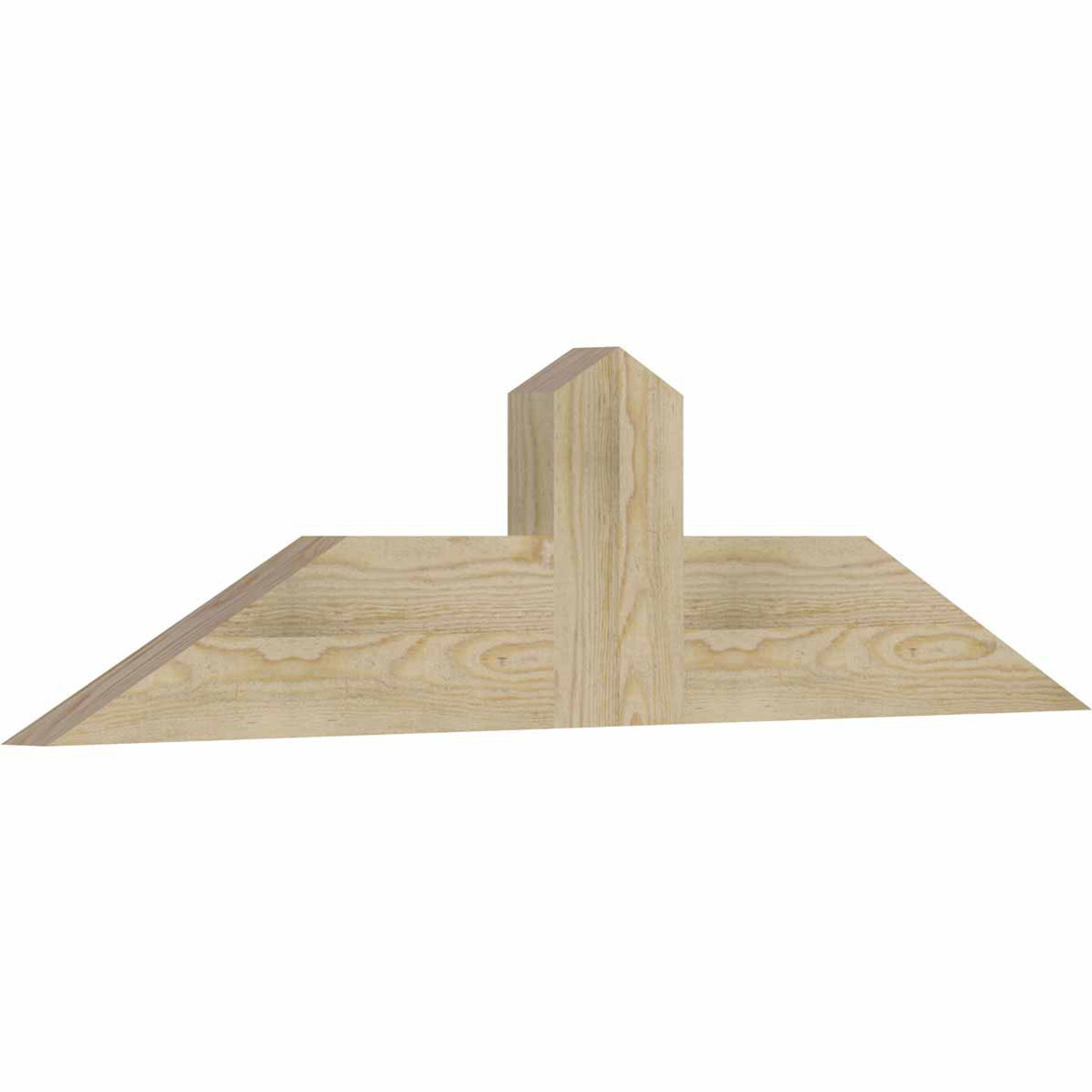 6/12 Pitch Portland Rough Sawn Timber Gable Bracket GBW048X12X0206POR00RDF