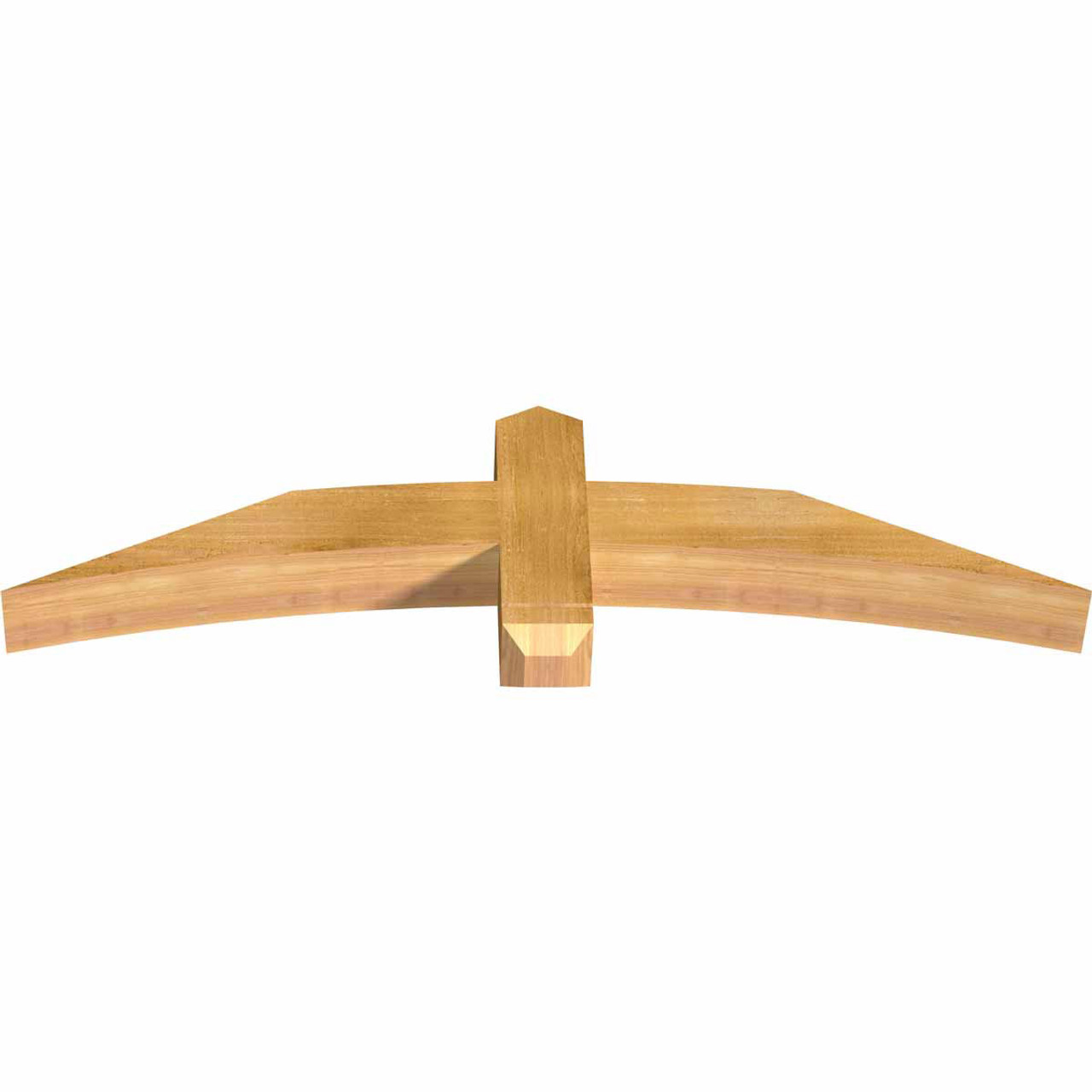 6/12 Pitch Bellingham Rough Sawn Timber Gable Bracket GBW048X12X0404BEL00RWR