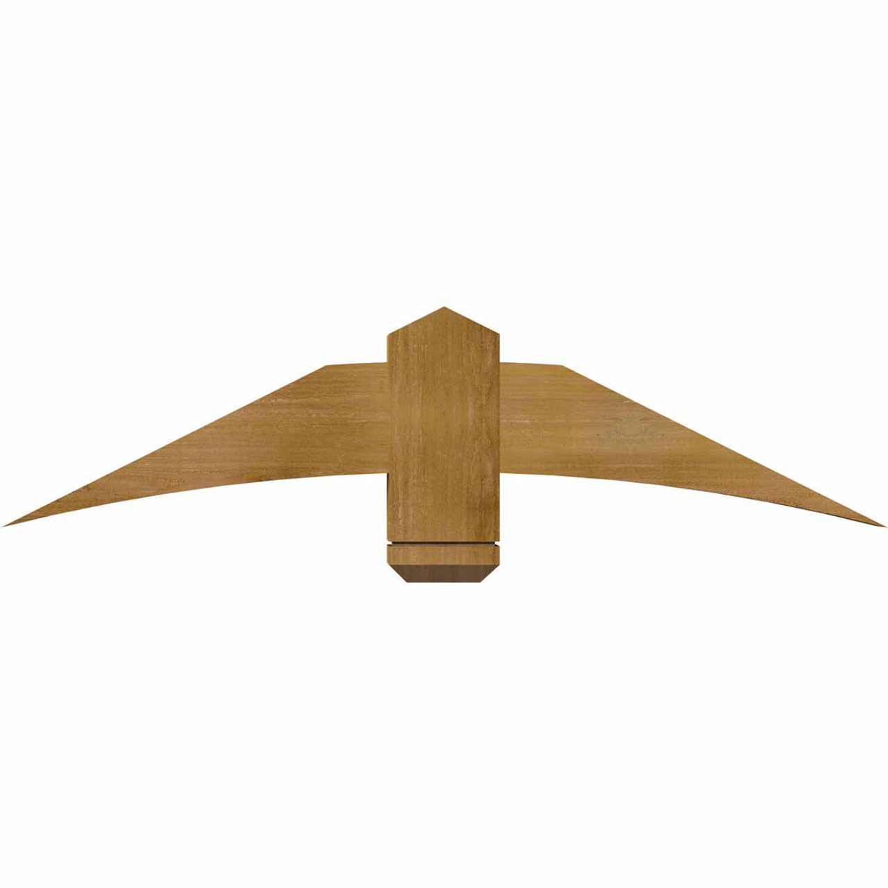 6/12 Pitch Bellingham Rough Sawn Timber Gable Bracket GBW048X12X0406BEL00RWR