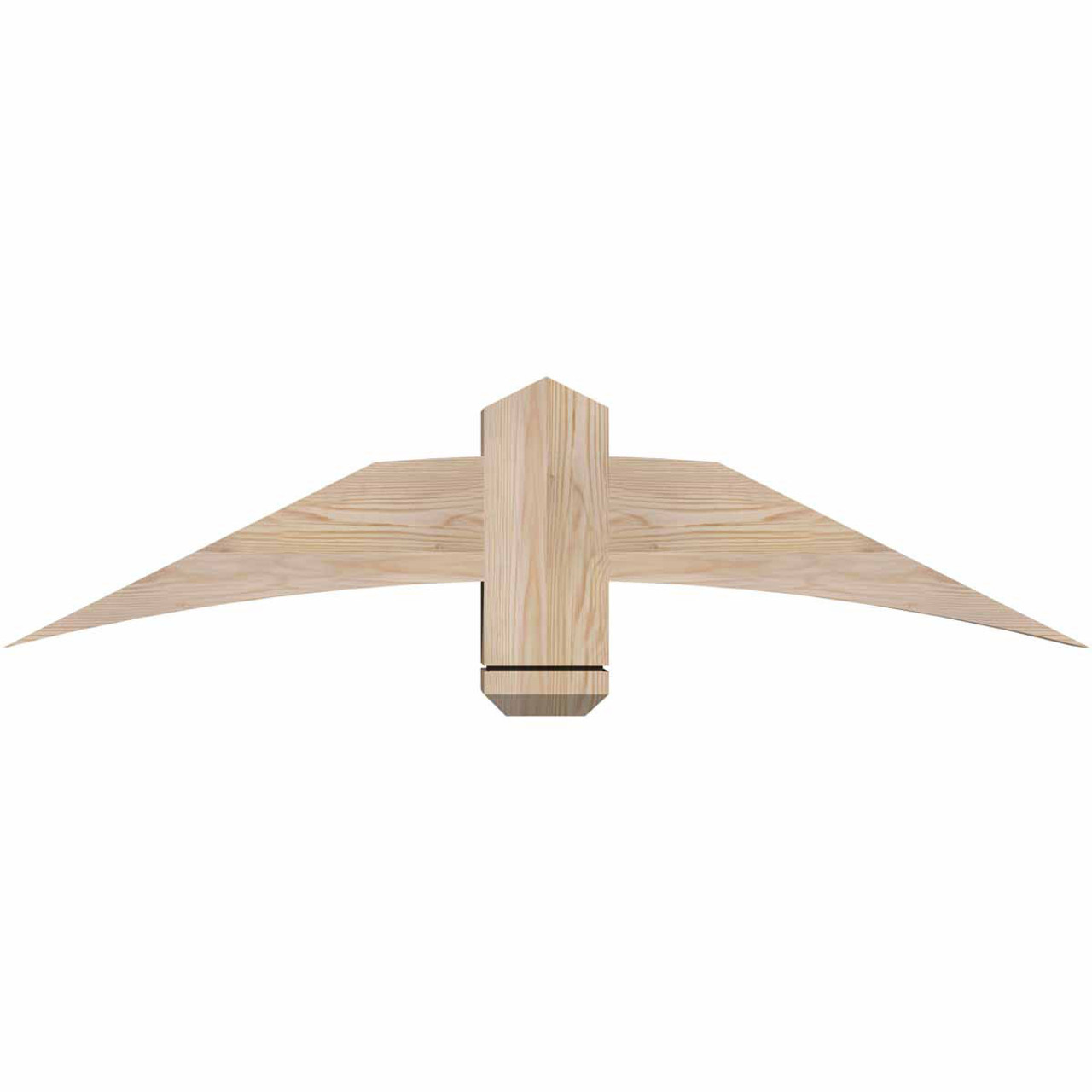 6/12 Pitch Bellingham Smooth Timber Gable Bracket GBW048X12X0606BEL00SDF