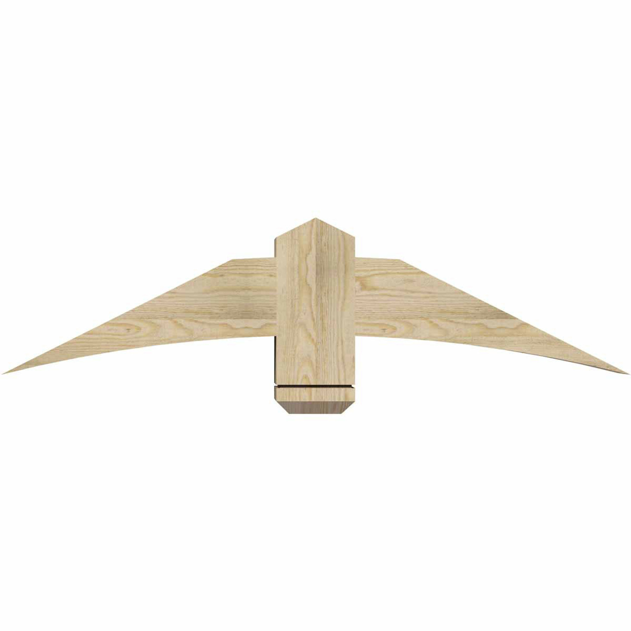 6/12 Pitch Bellingham Rough Sawn Timber Gable Bracket GBW048X12X0606BEL00RDF