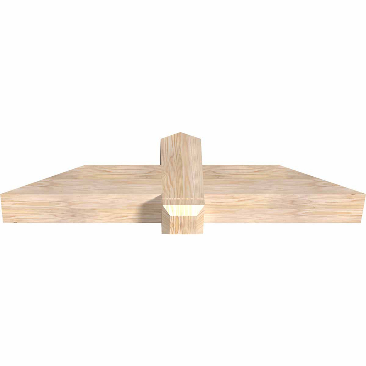 6/12 Pitch Eugene Smooth Timber Gable Bracket GBW048X12X0606EUG00SDF