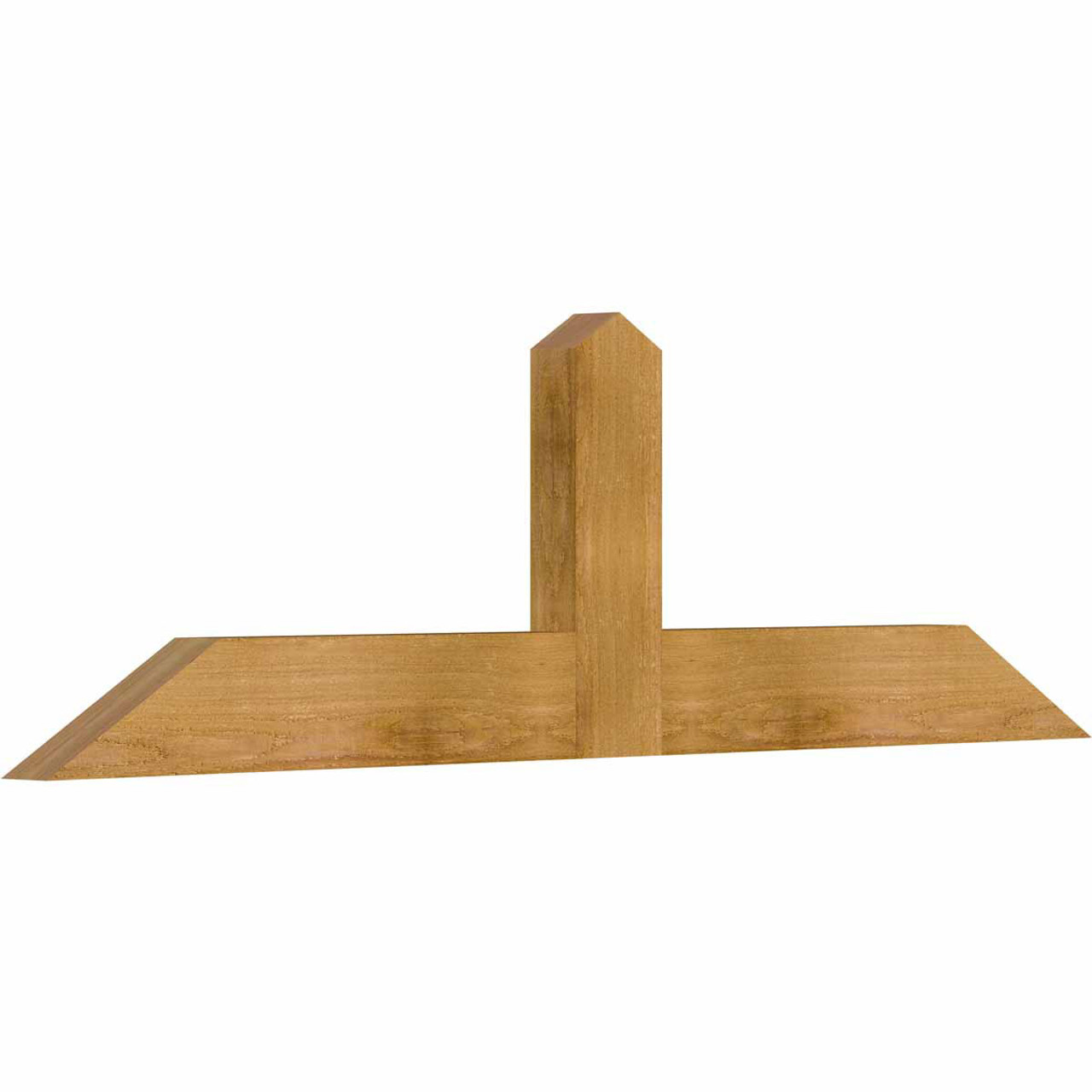 7/12 Pitch Portland Rough Sawn Timber Gable Bracket GBW048X14X0204POR00RWR