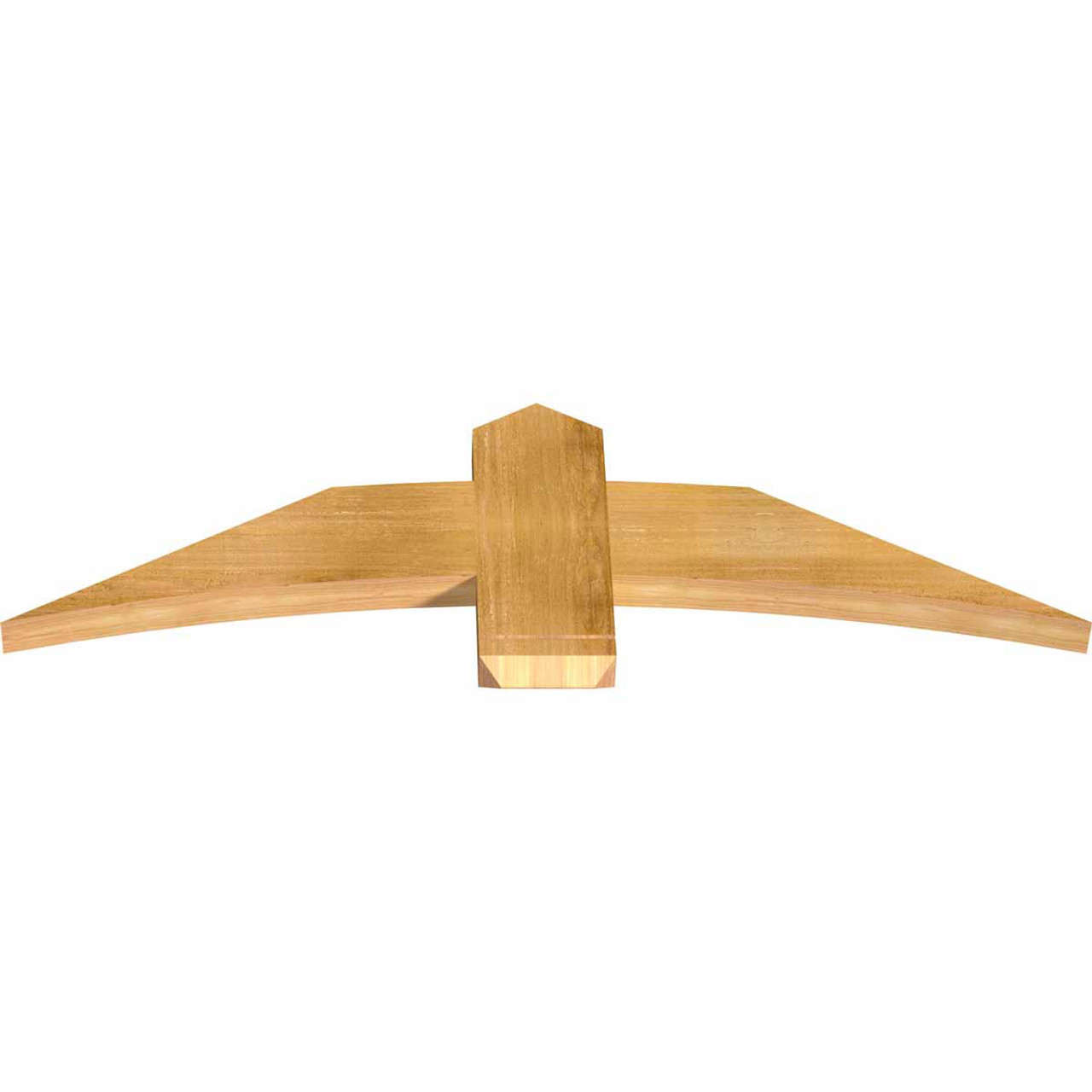 7/12 Pitch Bellingham Rough Sawn Timber Gable Bracket GBW048X14X0206BEL00RWR