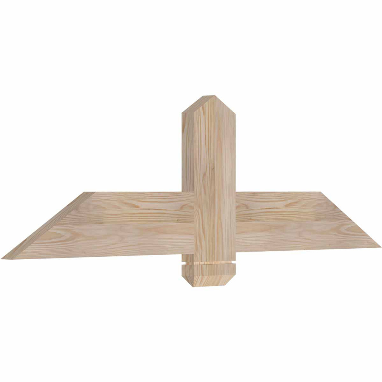 7/12 Pitch Eugene Smooth Timber Gable Bracket GBW048X14X0206EUG00SDF