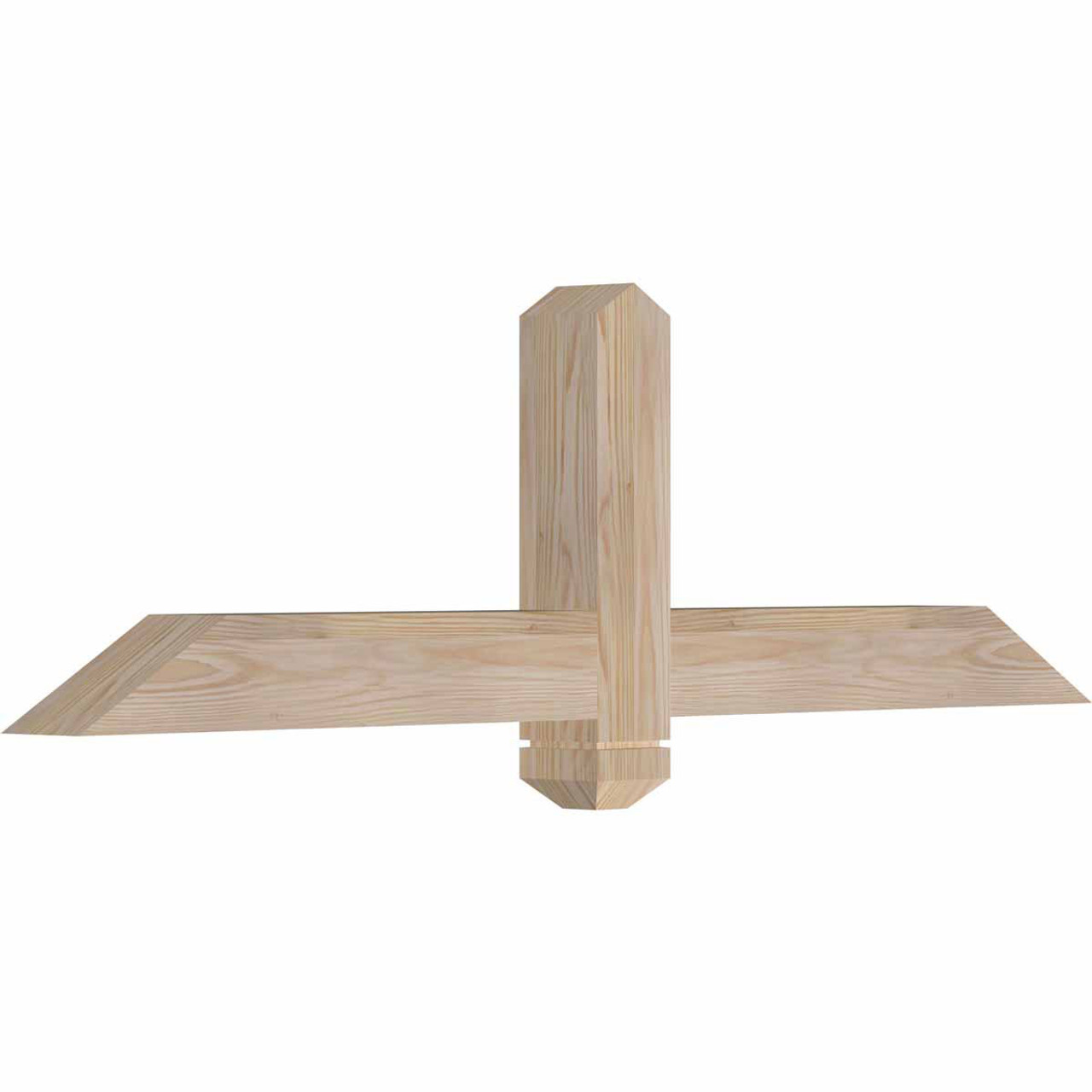 7/12 Pitch Eugene Smooth Timber Gable Bracket GBW048X14X0404EUG00SDF