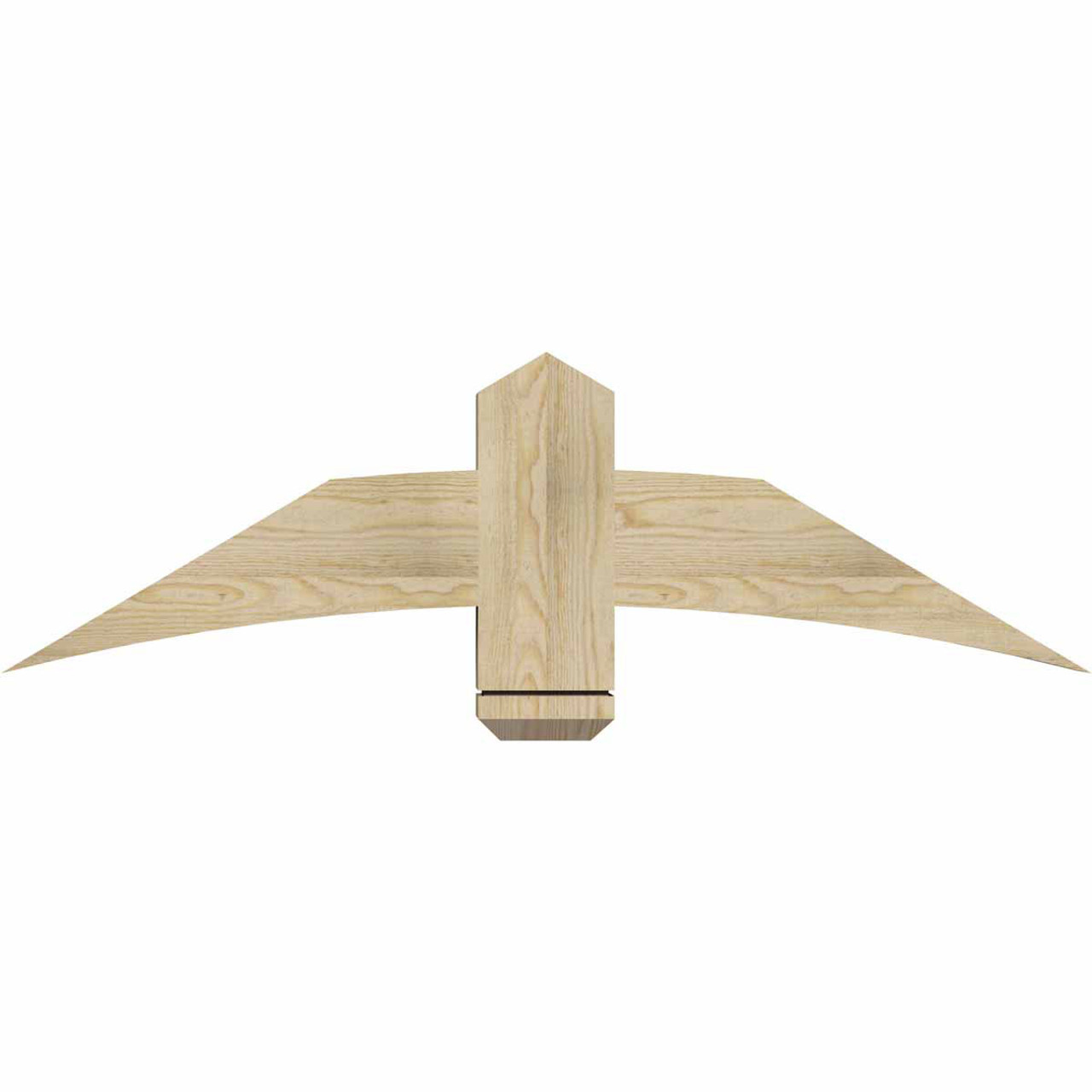 7/12 Pitch Bellingham Rough Sawn Timber Gable Bracket GBW048X14X0406BEL00RDF