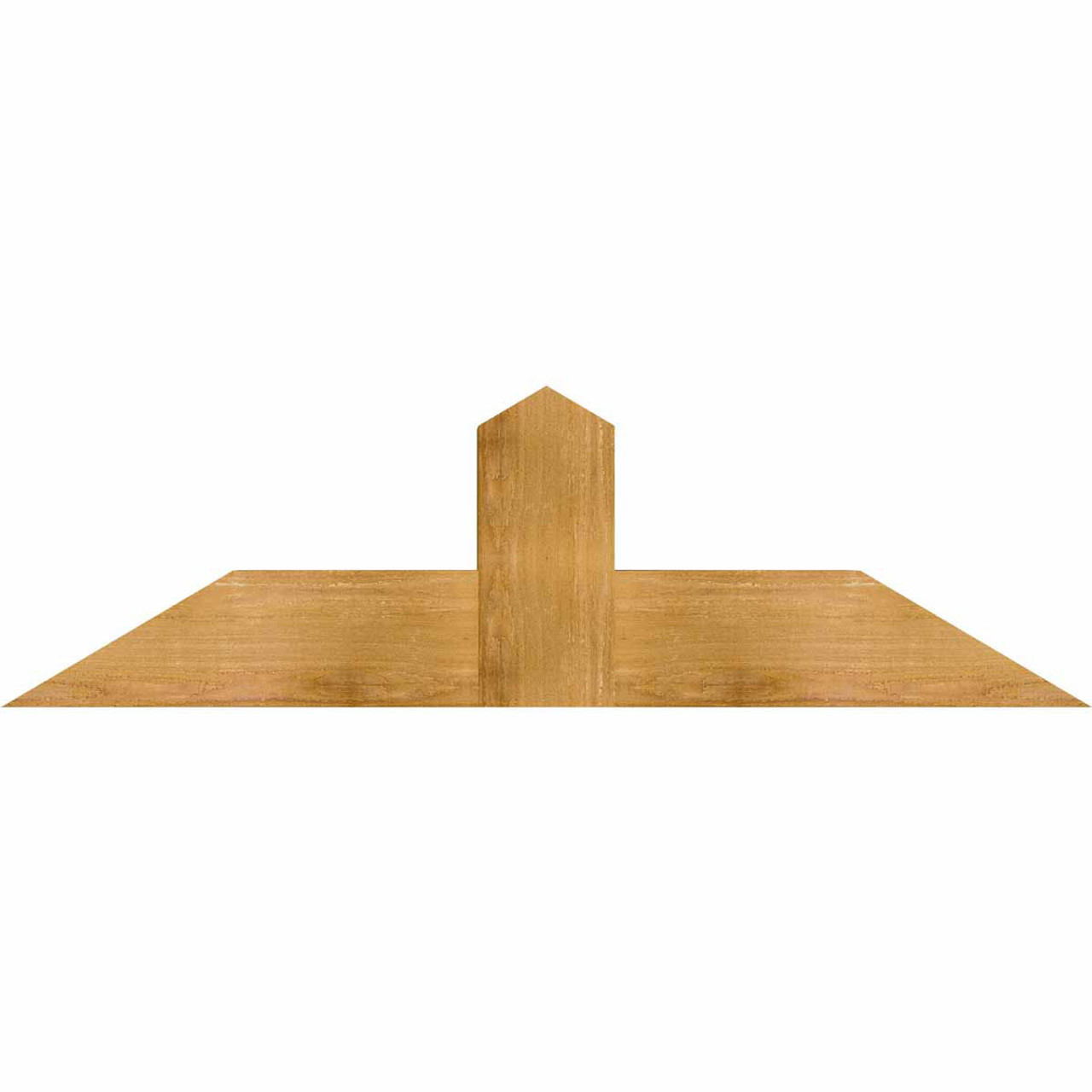 7/12 Pitch Portland Rough Sawn Timber Gable Bracket GBW048X14X0606POR00RWR