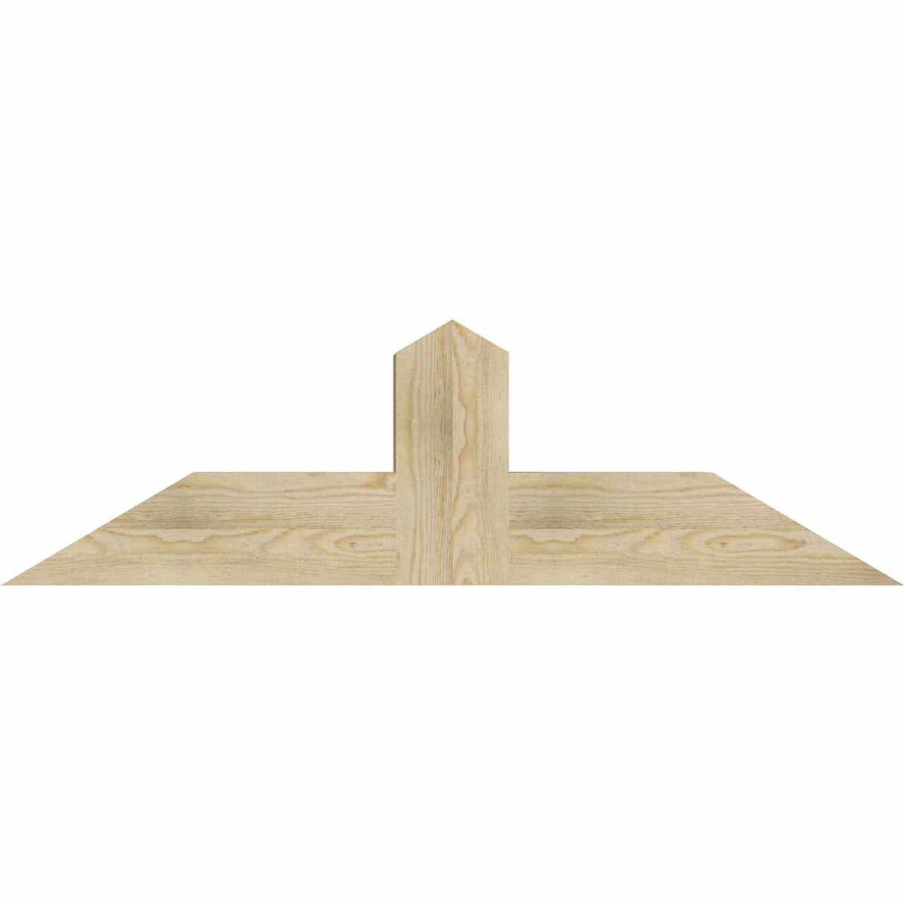 7/12 Pitch Portland Rough Sawn Timber Gable Bracket GBW048X14X0606POR00RDF