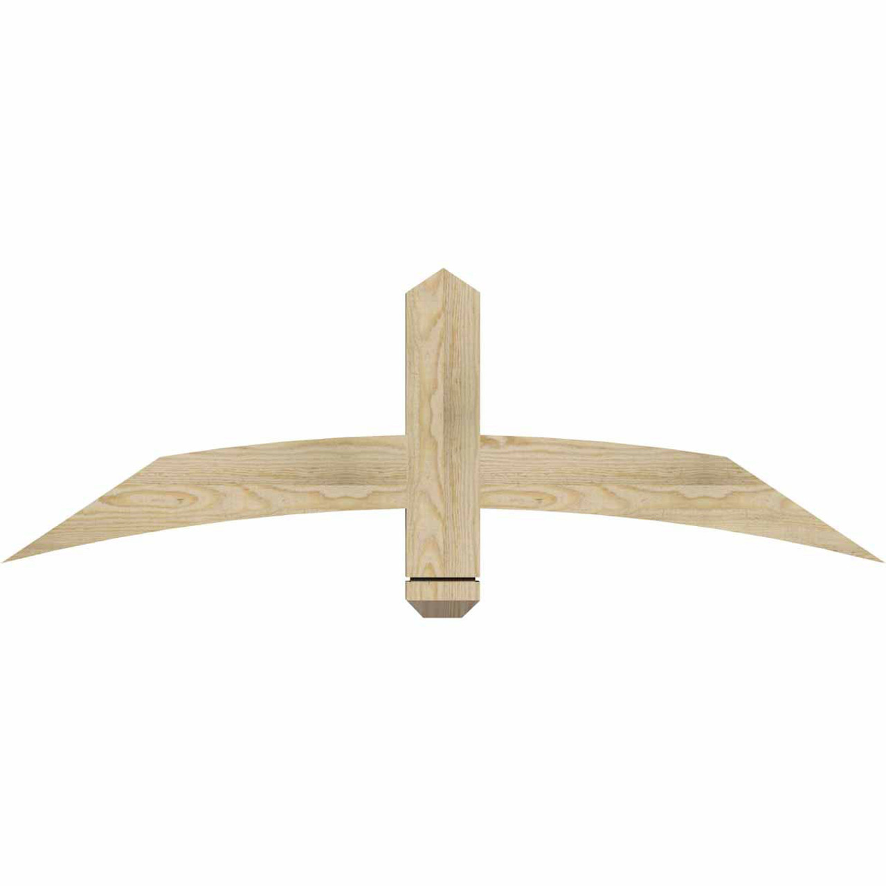 8/12 Pitch Bellingham Rough Sawn Timber Gable Bracket GBW048X16X0204BEL00RDF