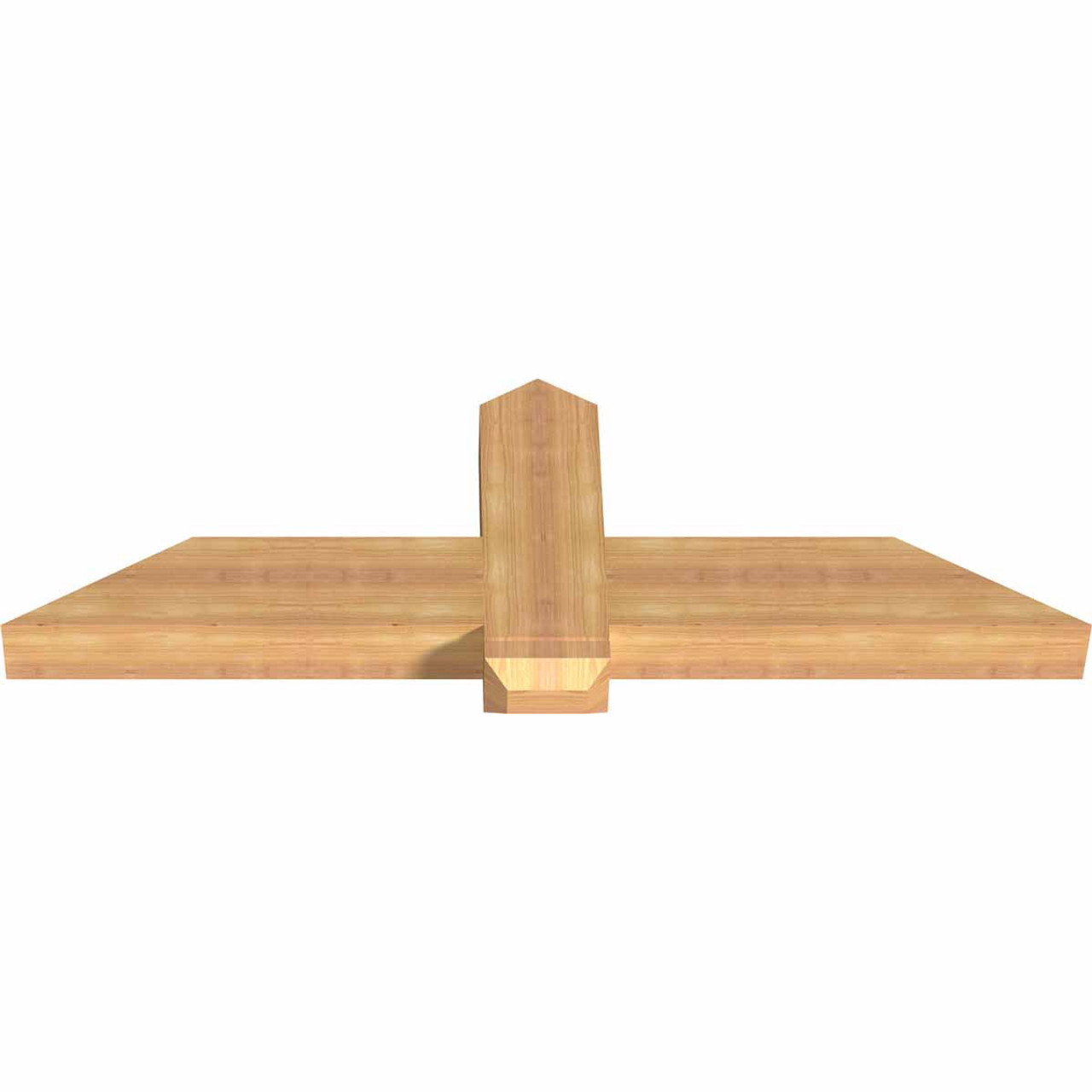 8/12 Pitch Eugene Smooth Timber Gable Bracket GBW048X16X0406EUG00SWR