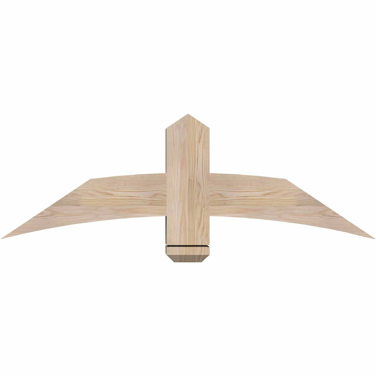 8/12 Pitch Bellingham Smooth Timber Gable Bracket GBW048X16X0606BEL00SDF