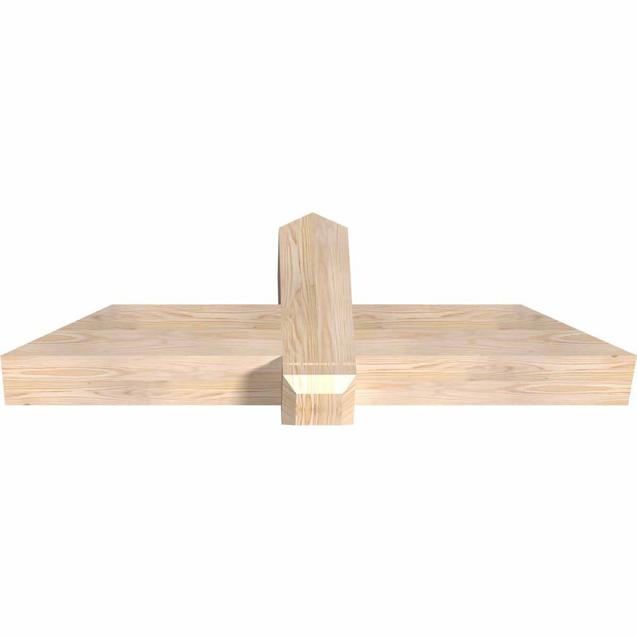 8/12 Pitch Eugene Smooth Timber Gable Bracket GBW048X16X0606EUG00SDF