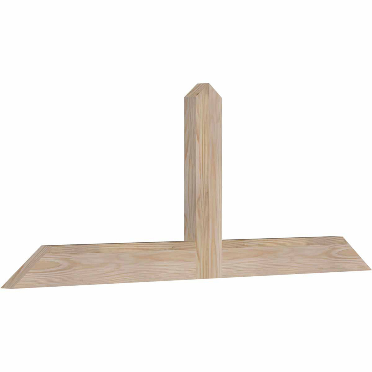 9/12 Pitch Portland Smooth Timber Gable Bracket GBW048X18X0204POR00SDF