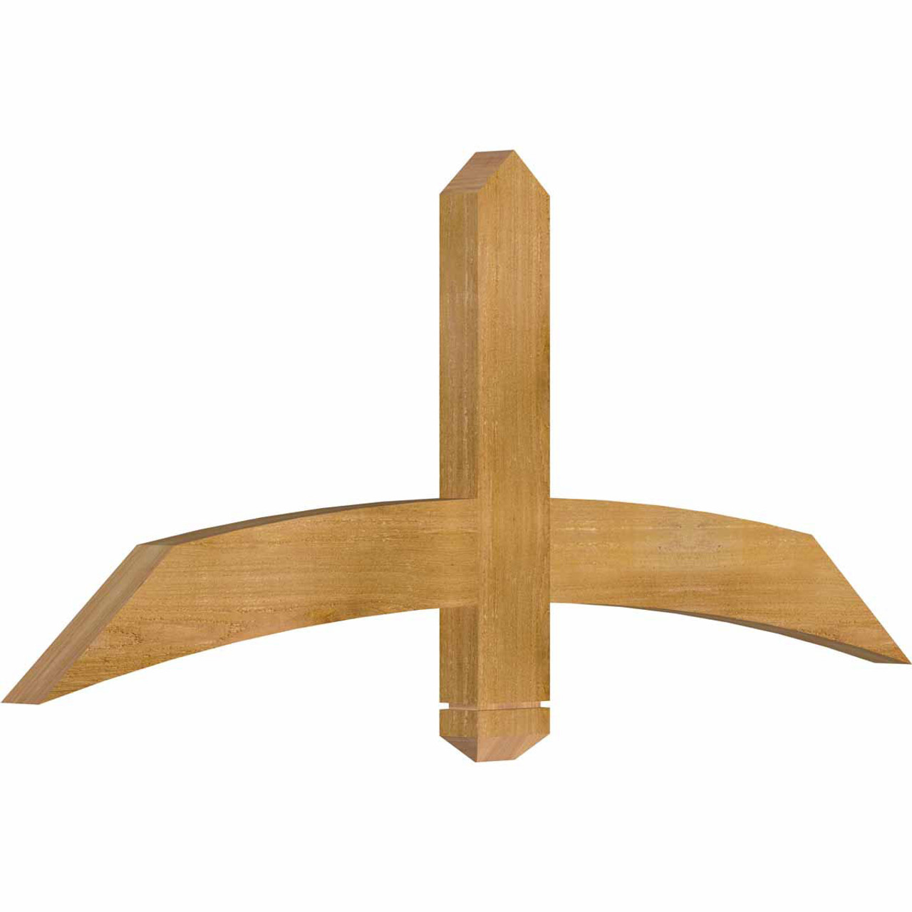 10/12 Pitch Bellingham Rough Sawn Timber Gable Bracket GBW048X20X0204BEL00RWR