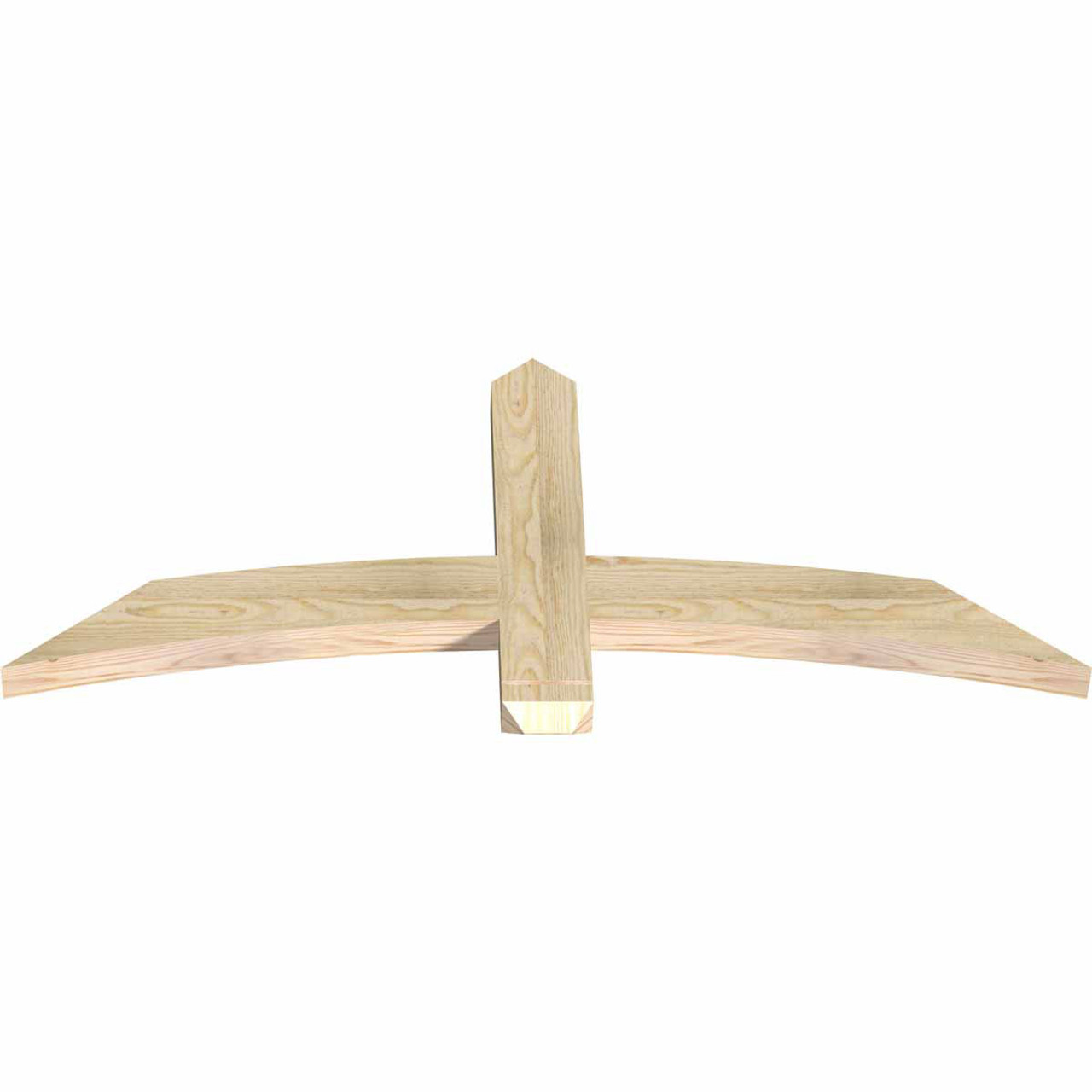 10/12 Pitch Bellingham Rough Sawn Timber Gable Bracket GBW048X20X0204BEL00RDF