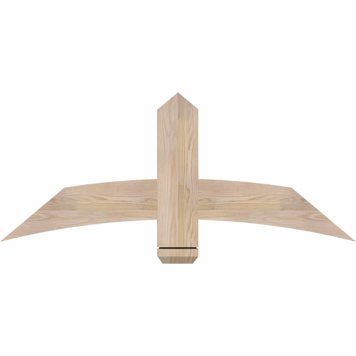 10/12 Pitch Bellingham Smooth Timber Gable Bracket GBW048X20X0206BEL00SDF
