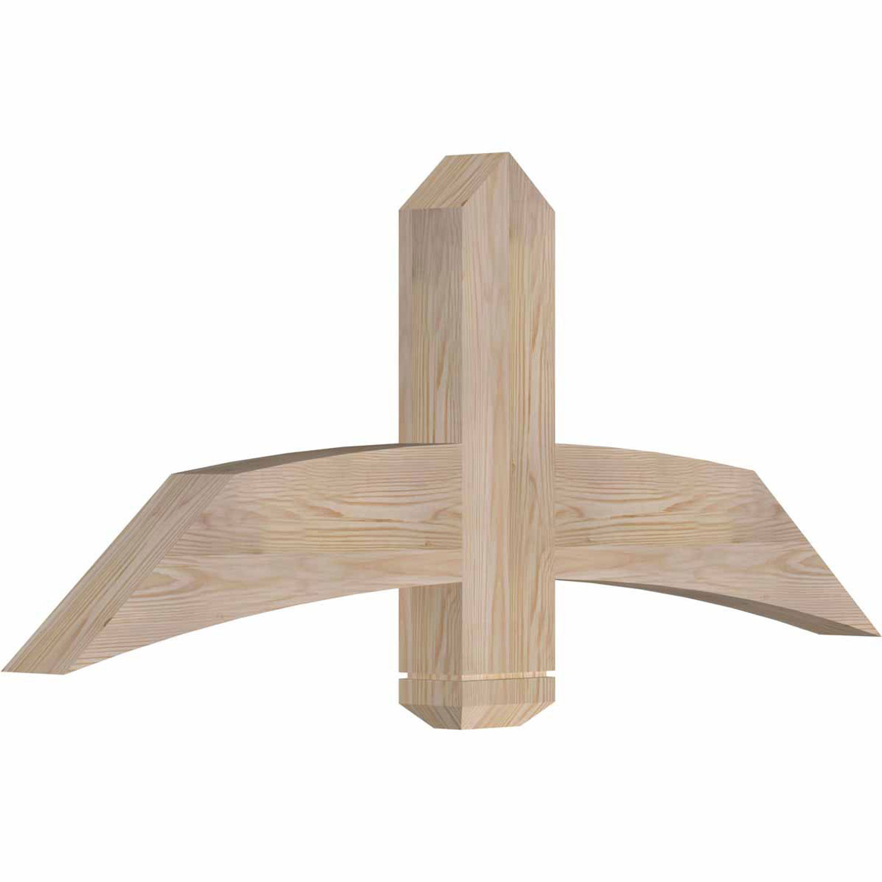 10/12 Pitch Bellingham Smooth Timber Gable Bracket GBW048X20X0406BEL00SDF