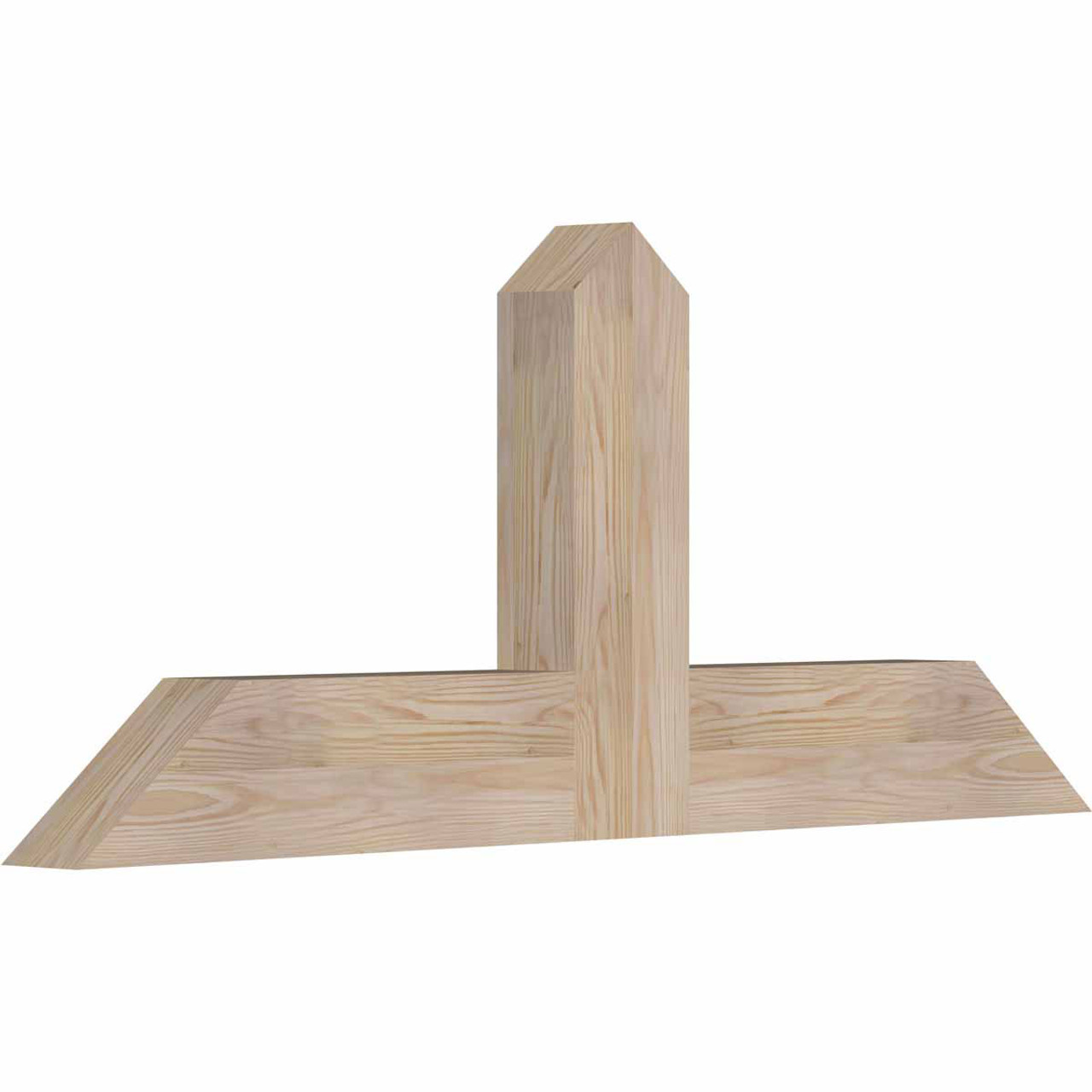 10/12 Pitch Portland Smooth Timber Gable Bracket GBW048X20X0406POR00SDF