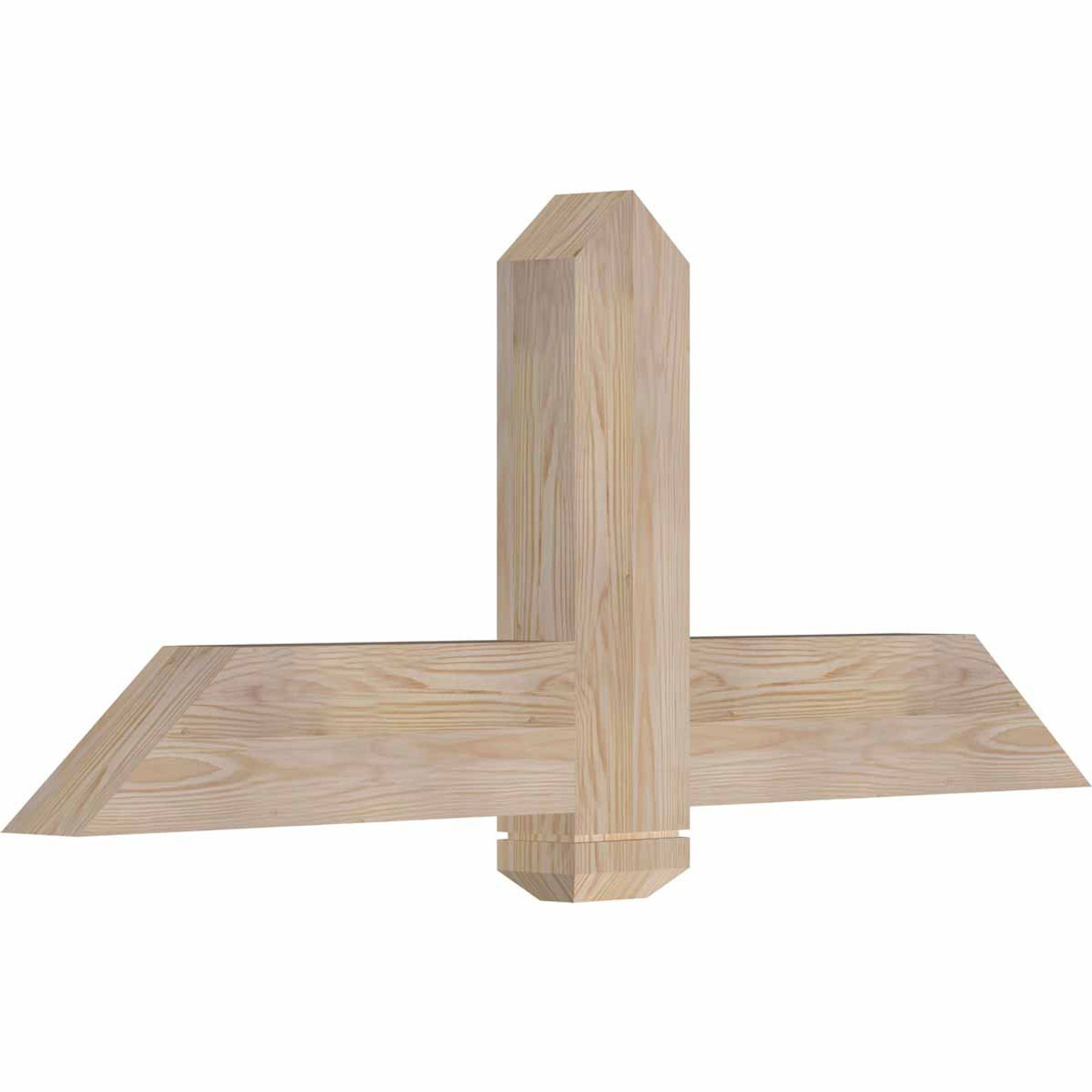 10/12 Pitch Eugene Smooth Timber Gable Bracket GBW048X20X0406EUG00SDF