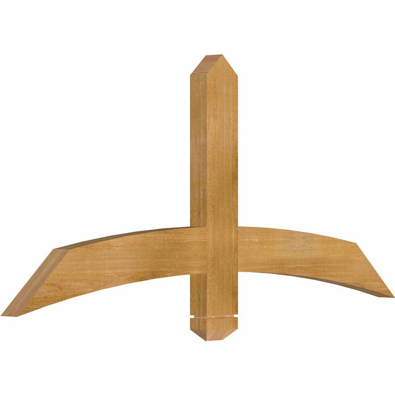 11/12 Pitch Bellingham Rough Sawn Timber Gable Bracket GBW048X22X0204BEL00RWR