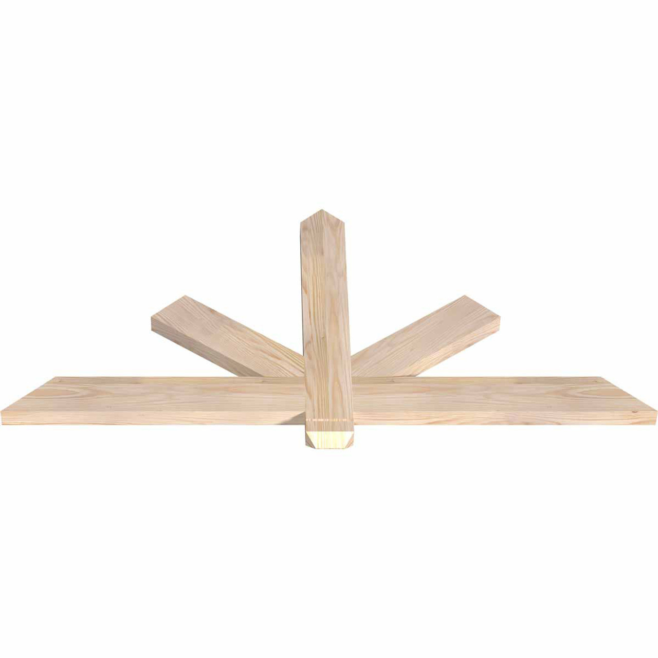 11/12 Pitch Kennewick Smooth Timber Gable Bracket GBW048X22X0204KEN00SDF