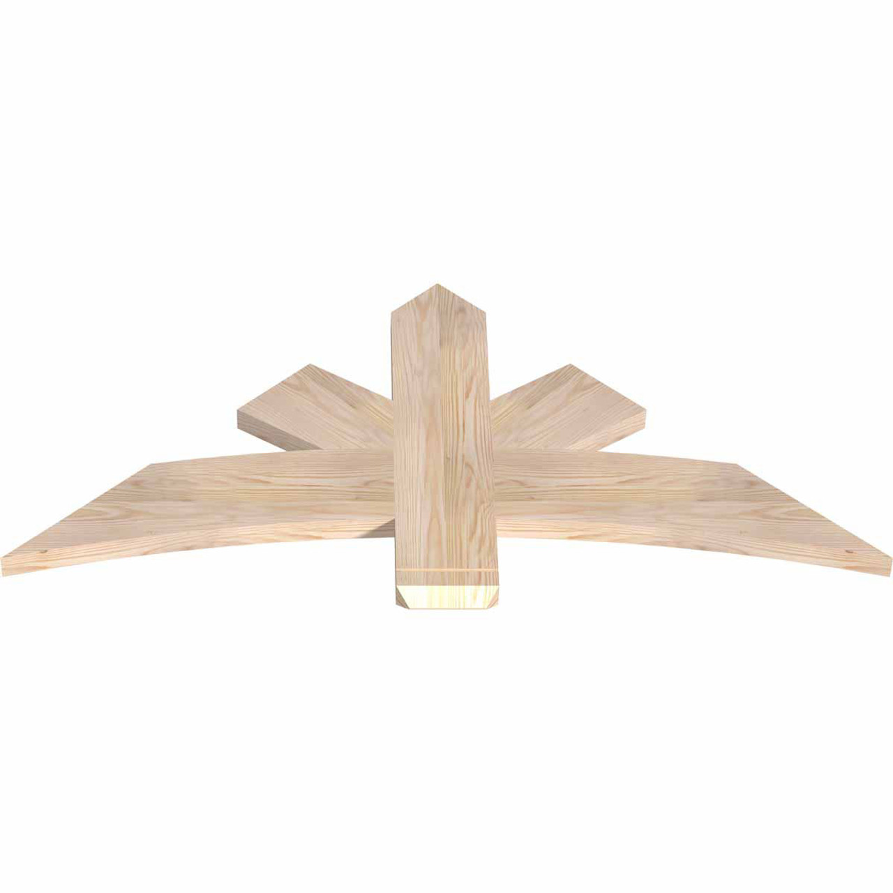 11/12 Pitch Alberta Smooth Timber Gable Bracket GBW048X22X0206ALB00SDF