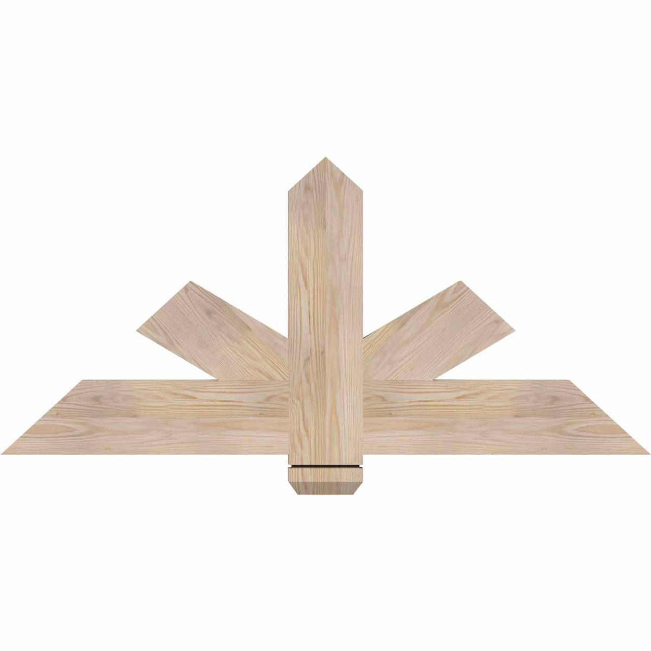 11/12 Pitch Kennewick Smooth Timber Gable Bracket GBW048X22X0206KEN00SDF