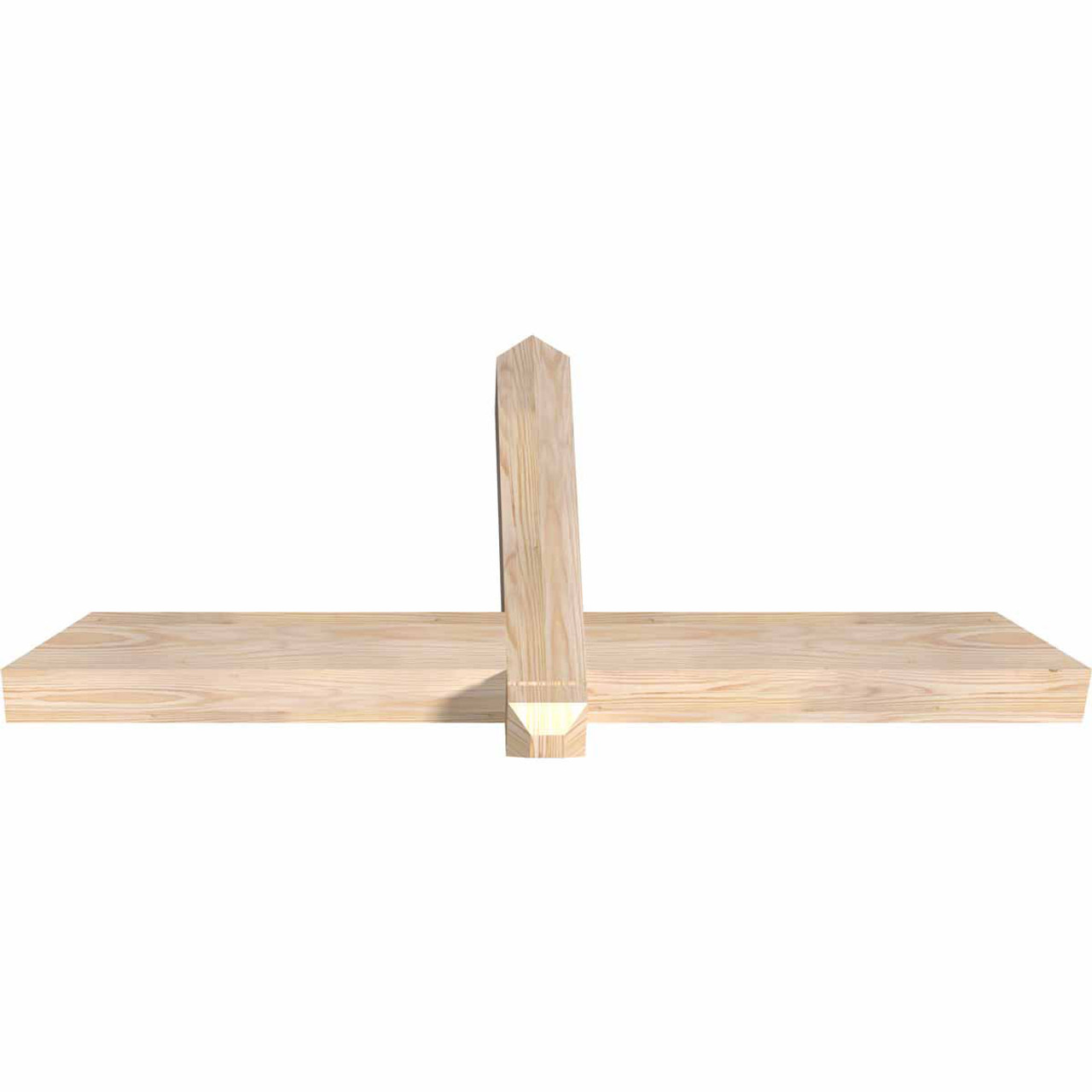 11/12 Pitch Eugene Smooth Timber Gable Bracket GBW048X22X0404EUG00SDF