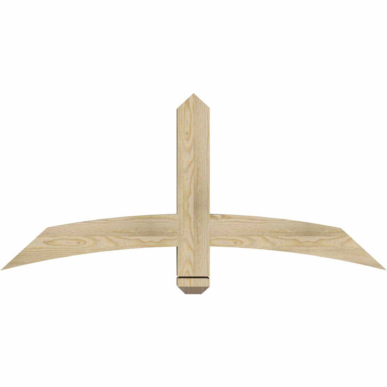 11/12 Pitch Bellingham Rough Sawn Timber Gable Bracket GBW048X22X0404BEL00RDF