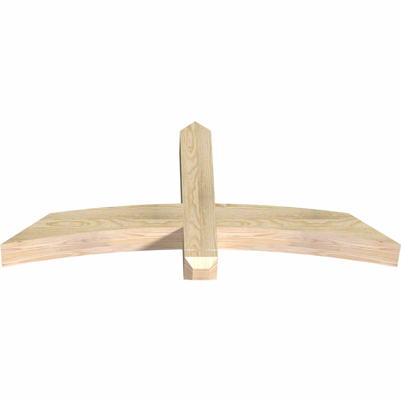 11/12 Pitch Bellingham Rough Sawn Timber Gable Bracket GBW048X22X0404BEL00RDF