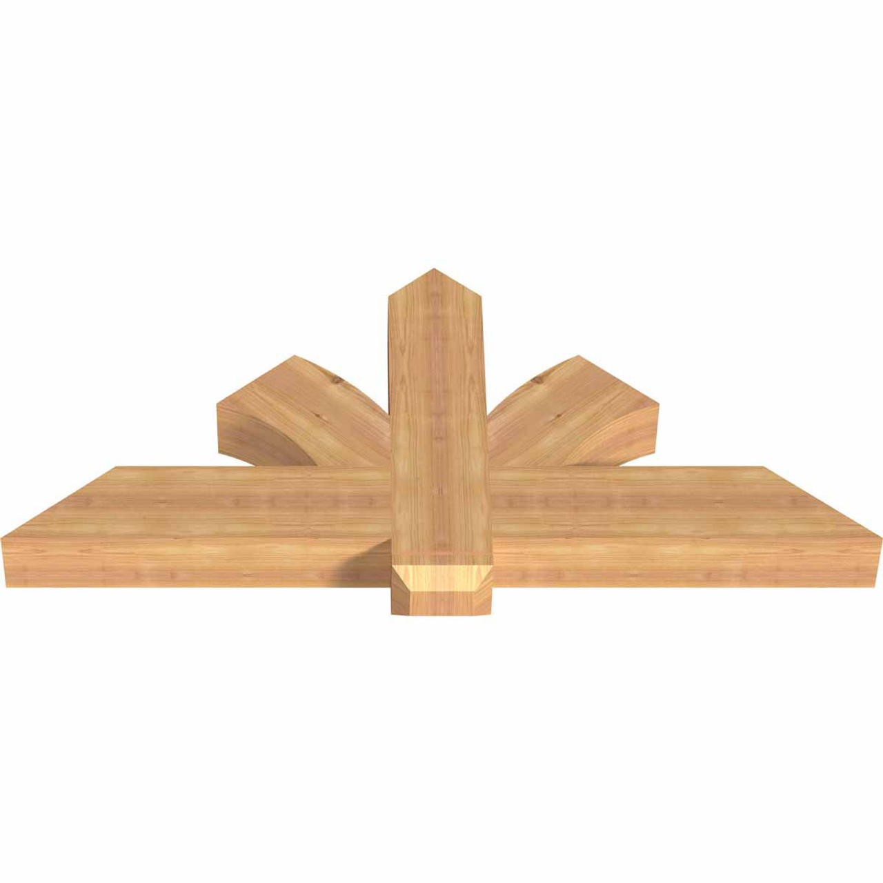 11/12 Pitch Redmond Smooth Timber Gable Bracket GBW048X22X0406RED00SWR